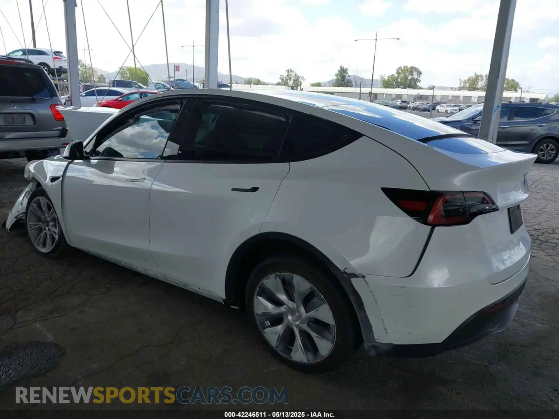 3 Photograph of a damaged car 7SAYGDEE2NF509769 TESLA MODEL Y 2022