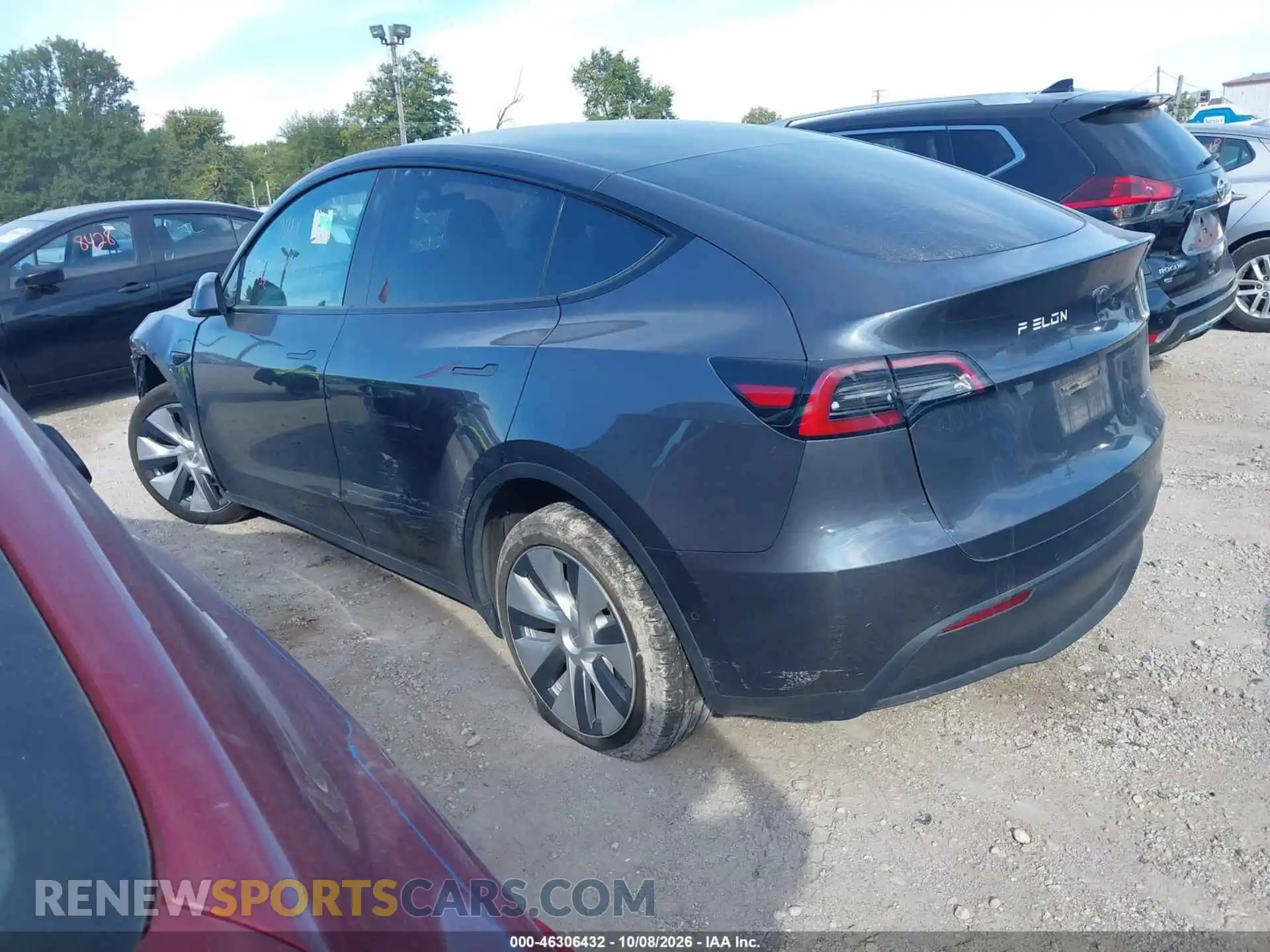 3 Photograph of a damaged car 7SAYGDEE3NA009827 TESLA MODEL Y 2022