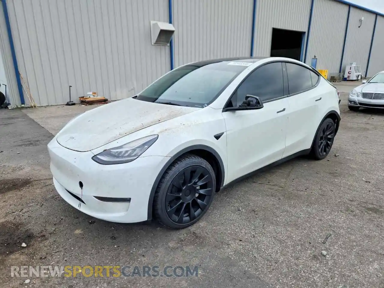 1 Photograph of a damaged car 7SAYGDEE3NA020164 TESLA MODEL Y 2022