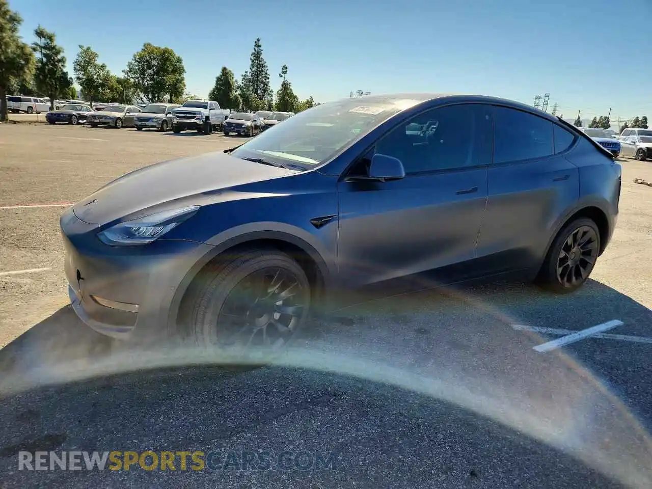 1 Фотография поврежденного автомобиля 7SAYGDEE3NA021752 TESLA MODEL Y 2022