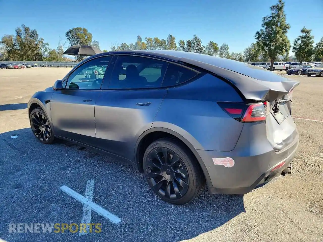 2 Фотография поврежденного автомобиля 7SAYGDEE3NA021752 TESLA MODEL Y 2022