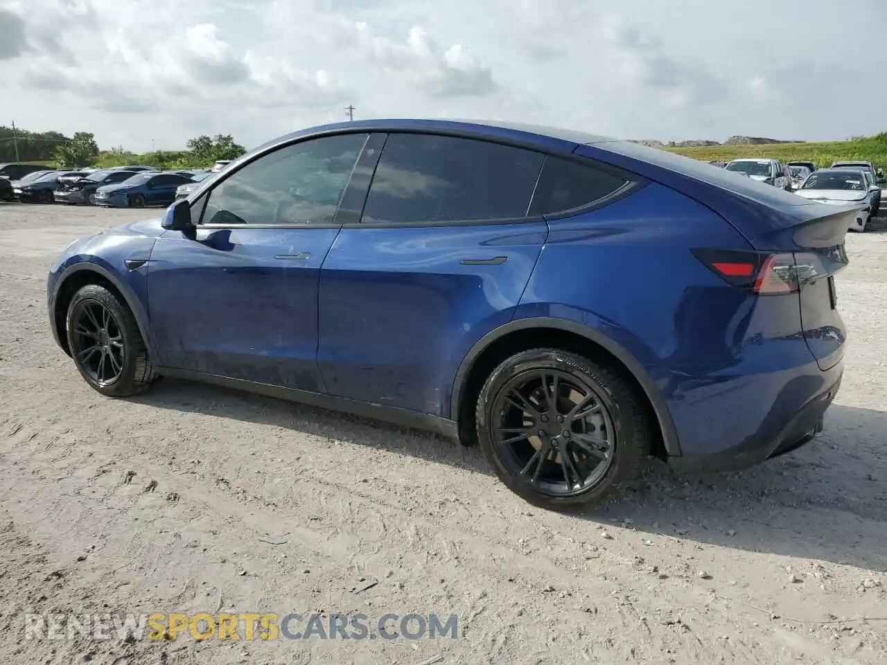 2 Фотография поврежденного автомобиля 7SAYGDEE3NF309659 TESLA MODEL Y 2022