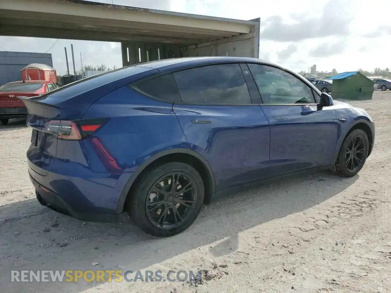 3 Фотография поврежденного автомобиля 7SAYGDEE3NF309659 TESLA MODEL Y 2022