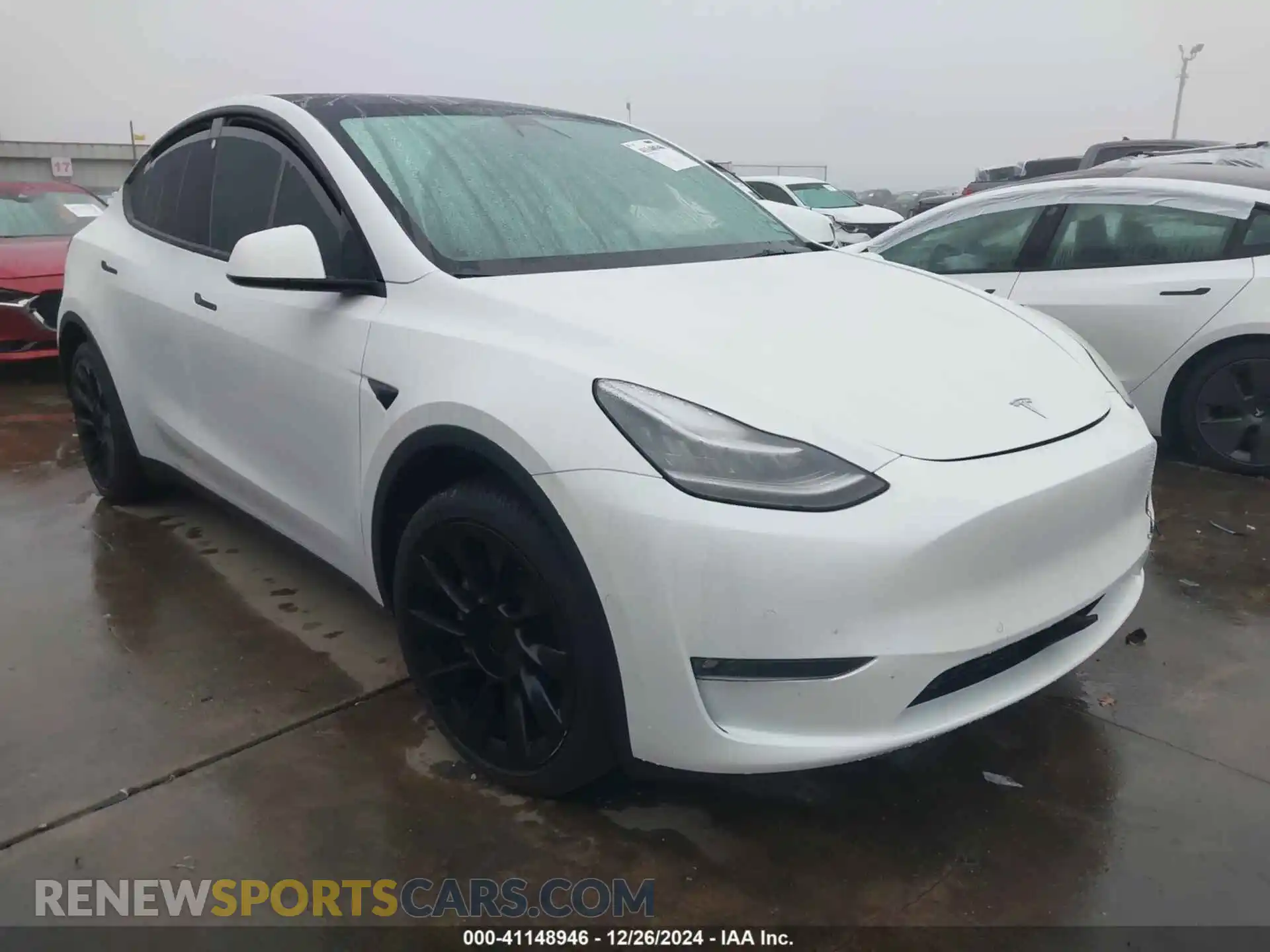 1 Фотография поврежденного автомобиля 7SAYGDEE3NF322122 TESLA MODEL Y 2022