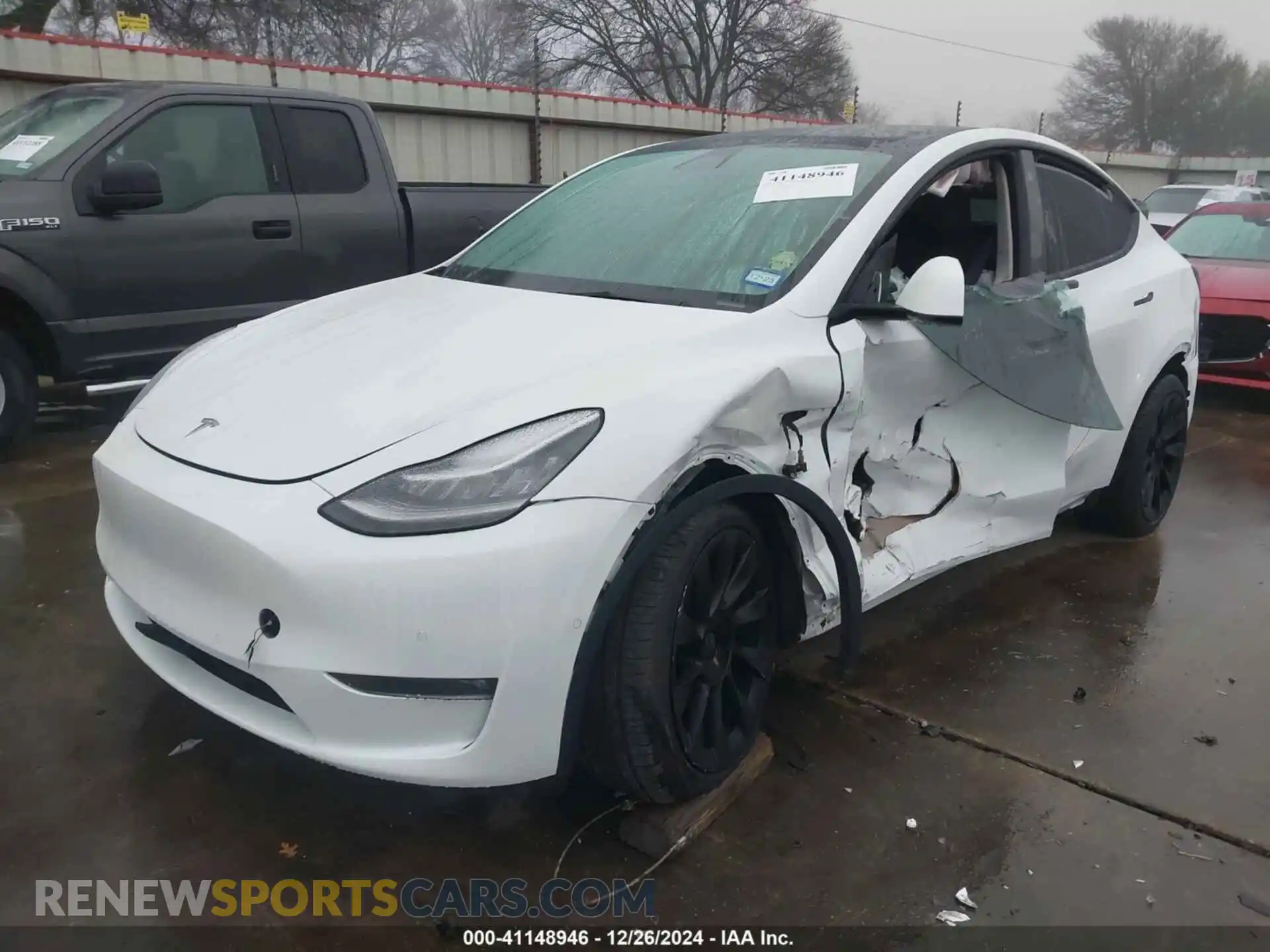 2 Фотография поврежденного автомобиля 7SAYGDEE3NF322122 TESLA MODEL Y 2022