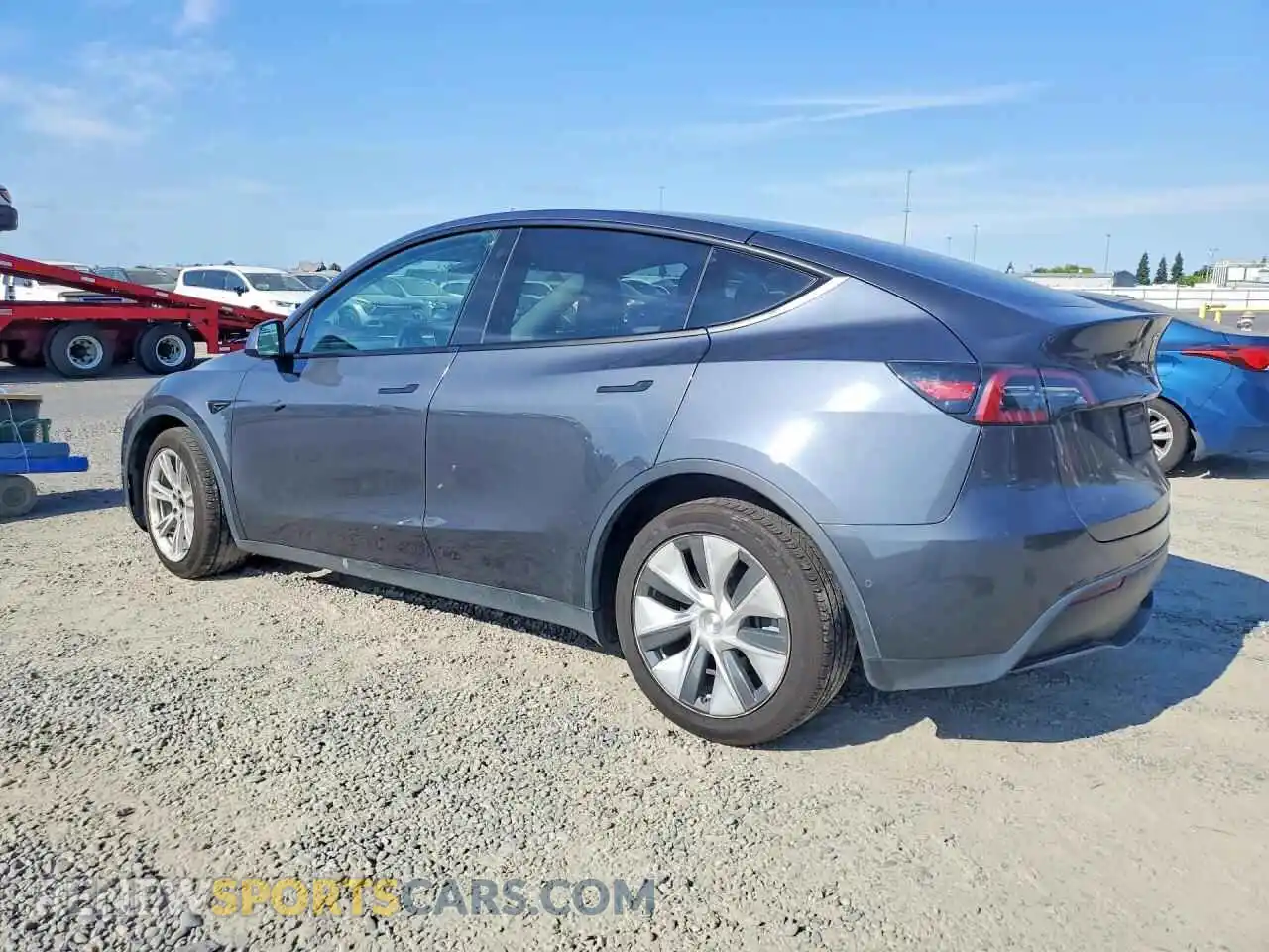 2 Photograph of a damaged car 7SAYGDEE3NF328504 TESLA MODEL Y 2022