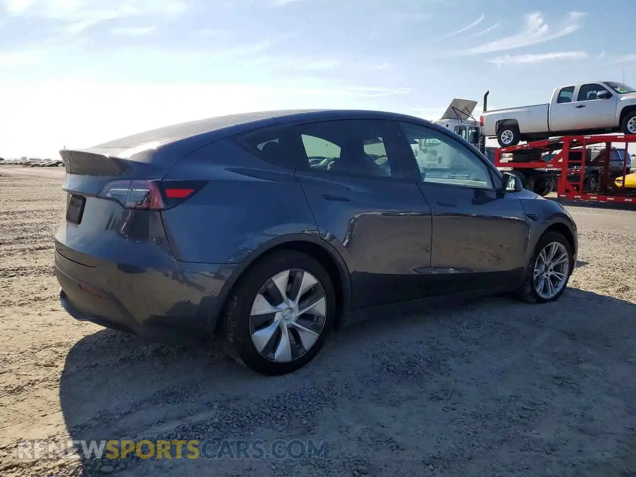 3 Photograph of a damaged car 7SAYGDEE3NF328504 TESLA MODEL Y 2022