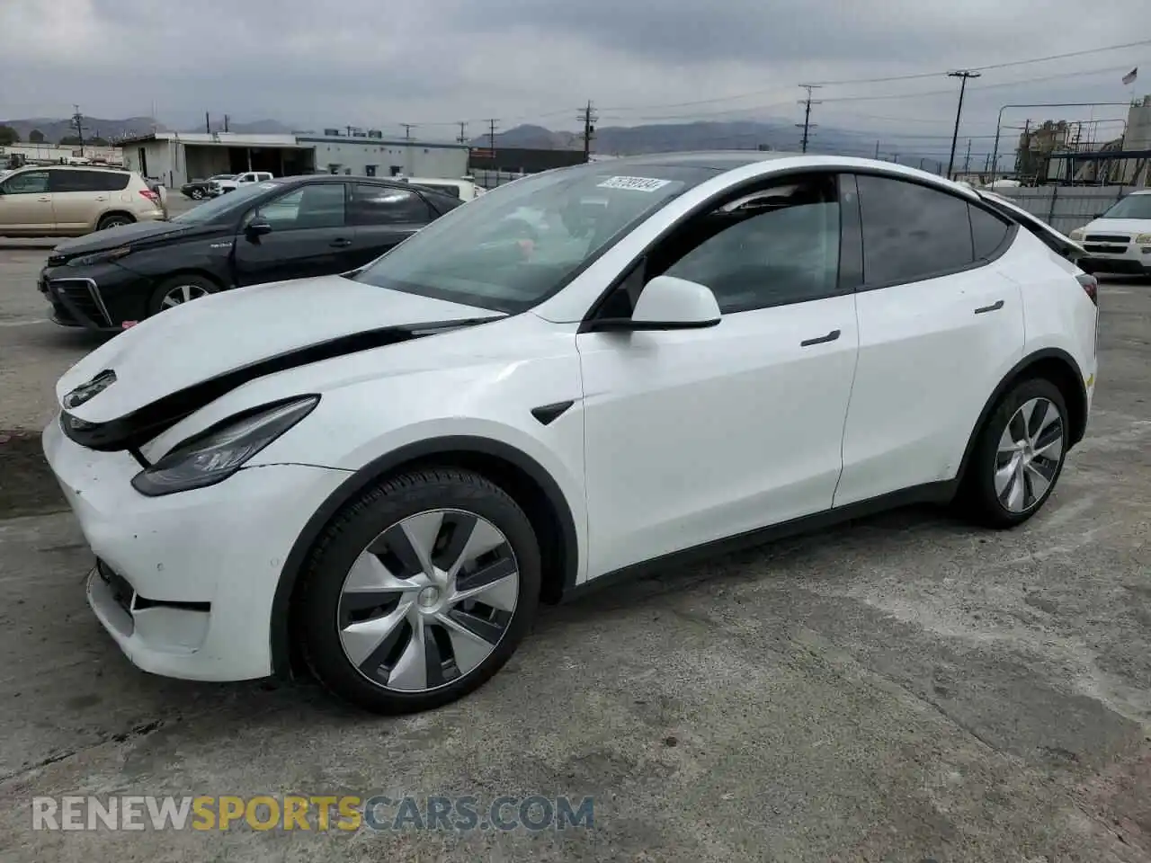 1 Photograph of a damaged car 7SAYGDEE3NF332035 TESLA MODEL Y 2022