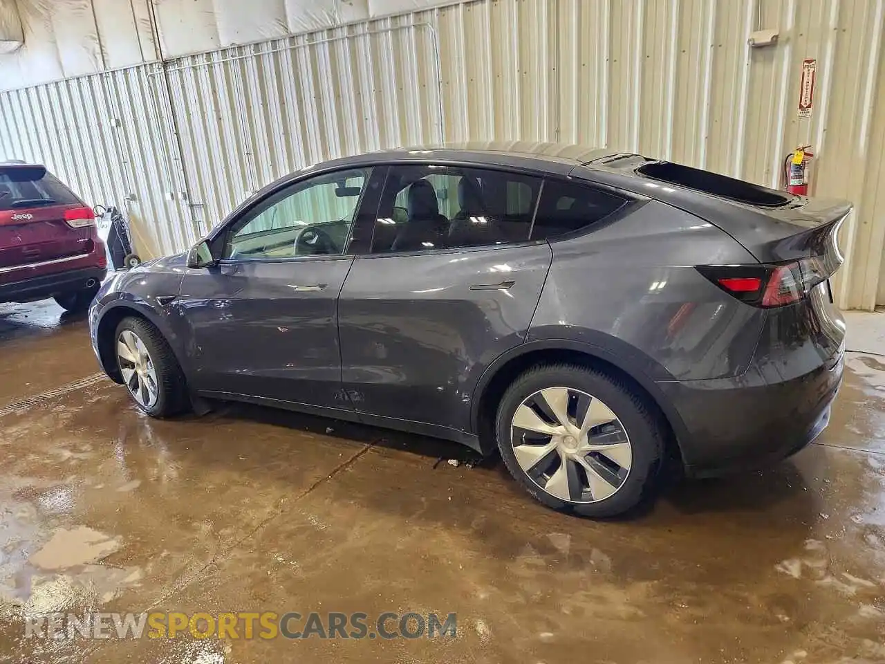 2 Фотография поврежденного автомобиля 7SAYGDEE3NF338756 TESLA MODEL Y 2022