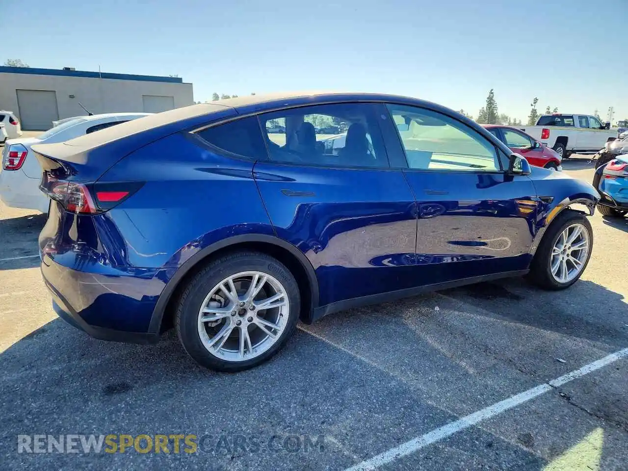 3 Photograph of a damaged car 7SAYGDEE3NF345884 TESLA MODEL Y 2022