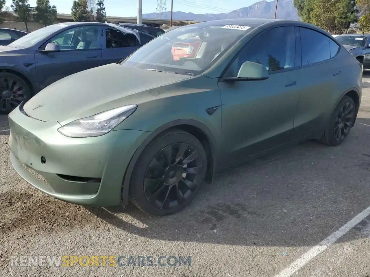1 Фотография поврежденного автомобиля 7SAYGDEE3NF351619 TESLA MODEL Y 2022