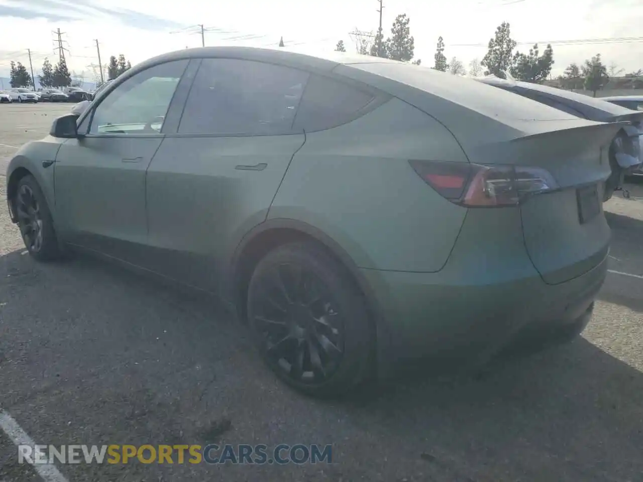 2 Фотография поврежденного автомобиля 7SAYGDEE3NF351619 TESLA MODEL Y 2022