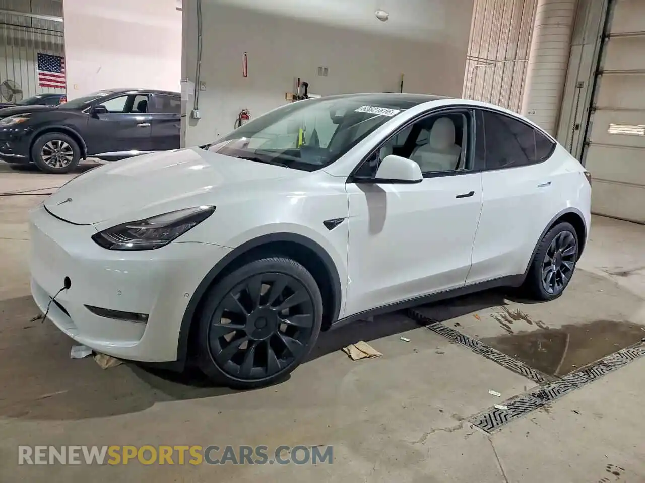 1 Photograph of a damaged car 7SAYGDEE3NF354472 TESLA MODEL Y 2022