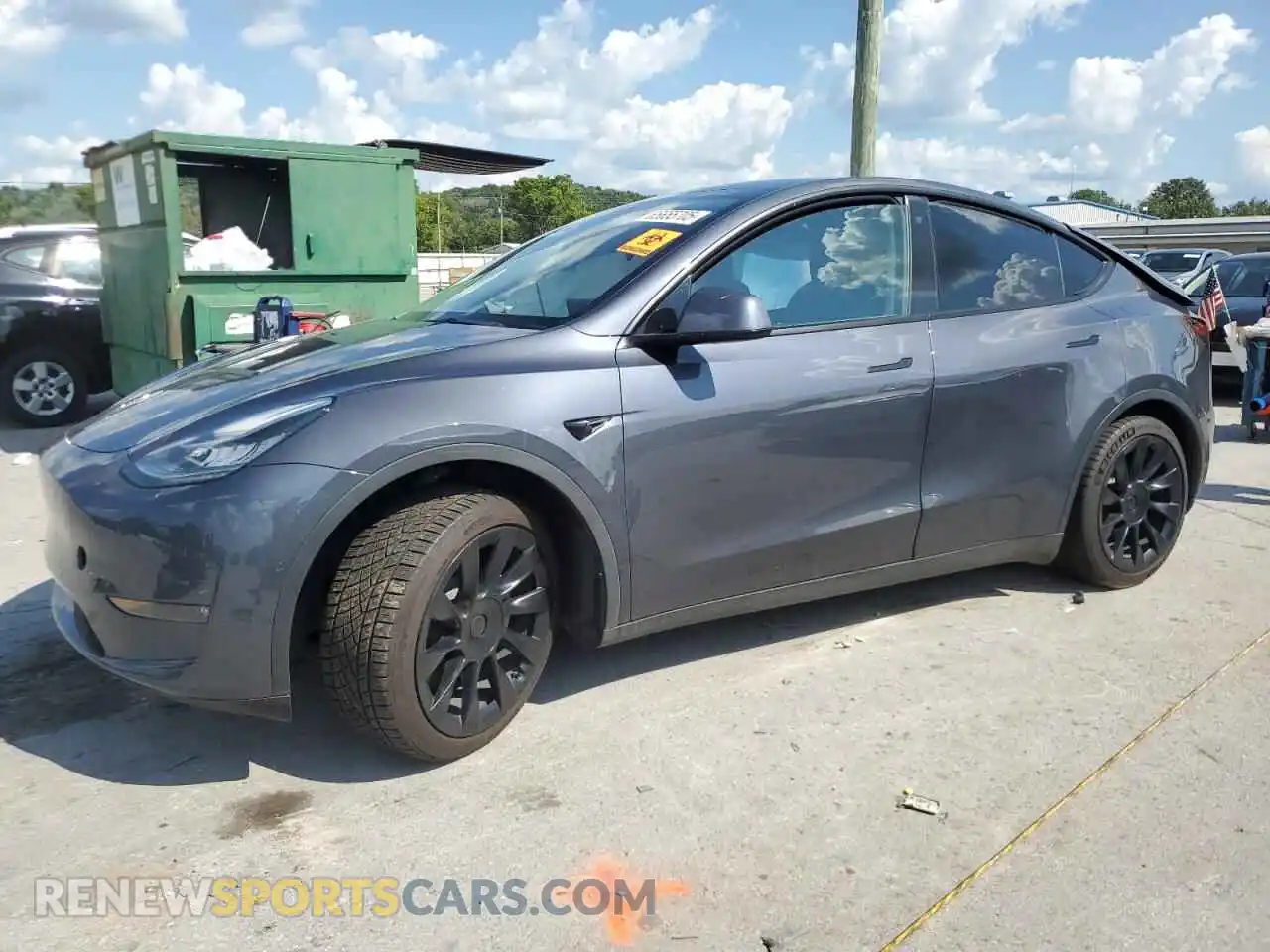 1 Photograph of a damaged car 7SAYGDEE3NF368761 TESLA MODEL Y 2022