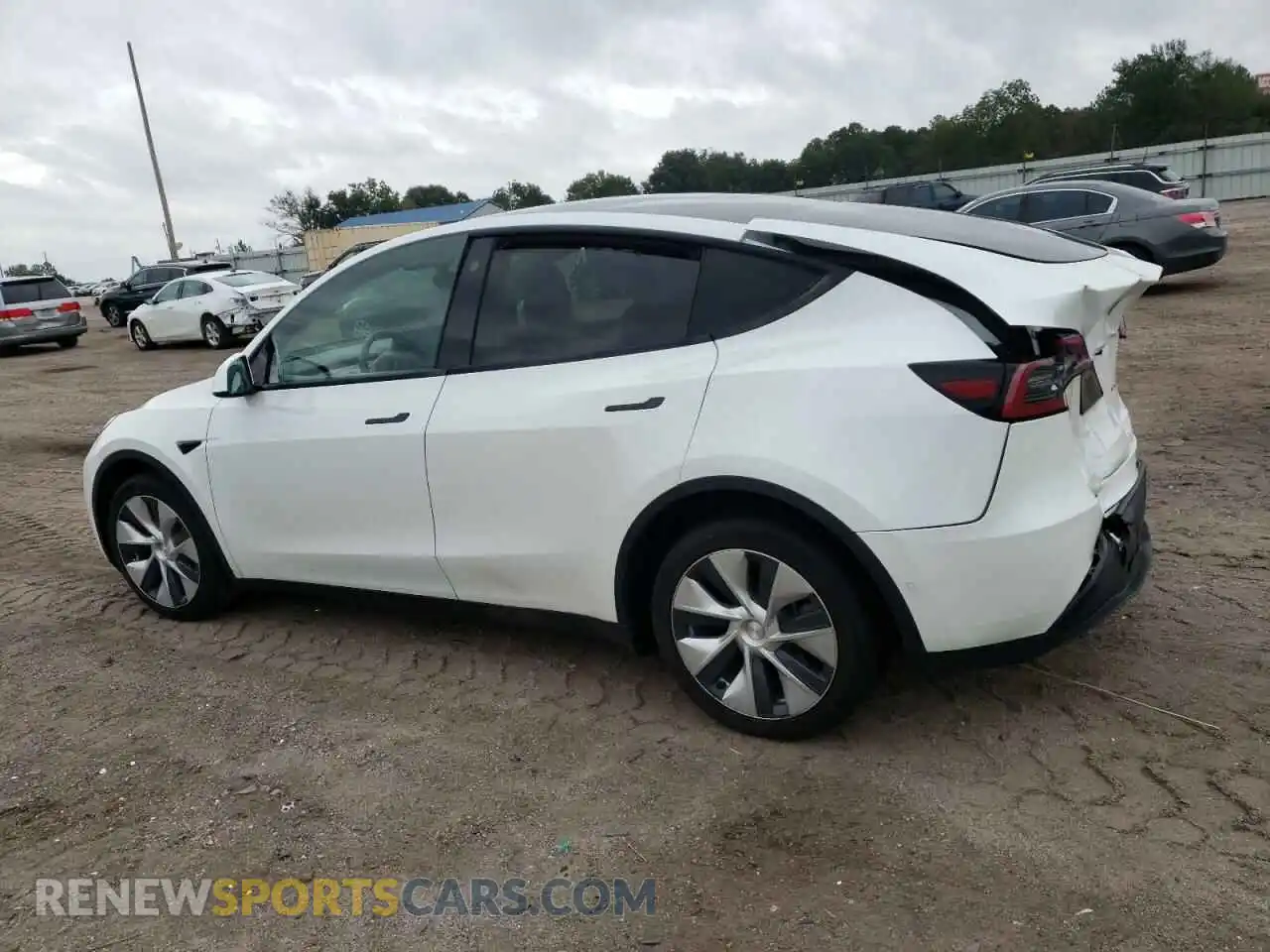 2 Photograph of a damaged car 7SAYGDEE3NF371949 TESLA MODEL Y 2022