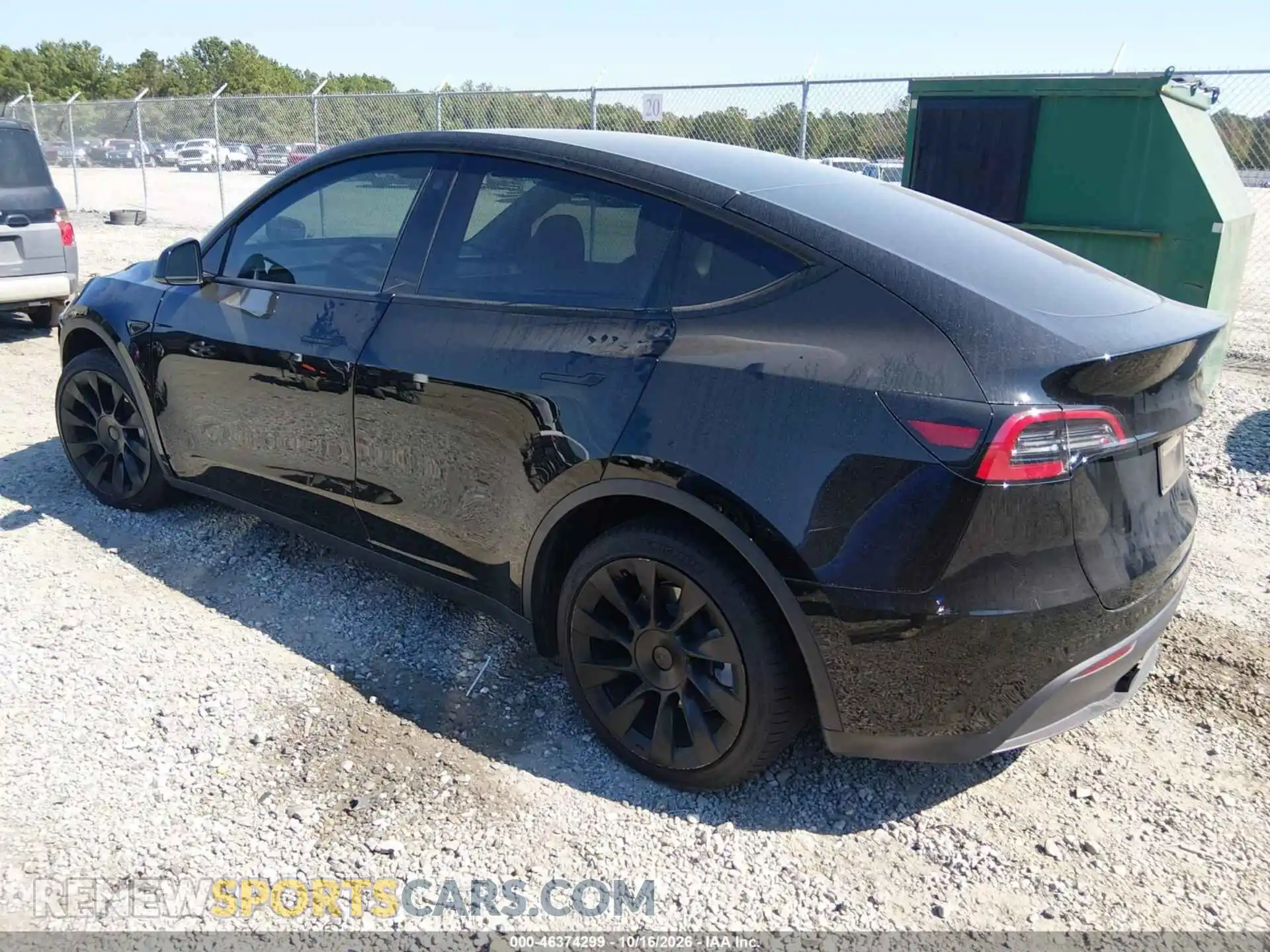 3 fotografías del automóvil dañado 7SAYGDEE3NF374267 TESLA MODEL Y 2022