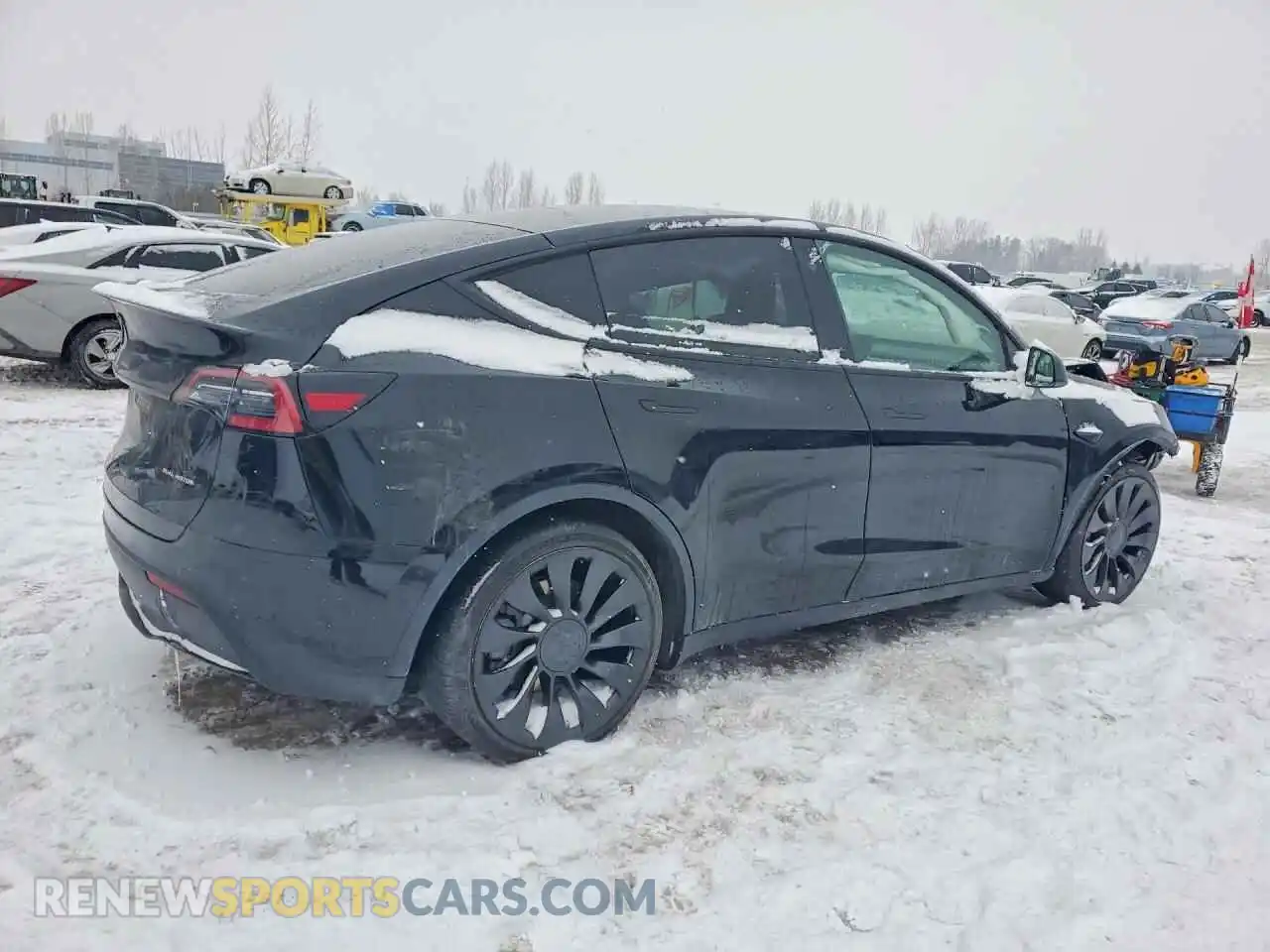 3 Photograph of a damaged car 7SAYGDEE3NF377170 TESLA MODEL Y 2022