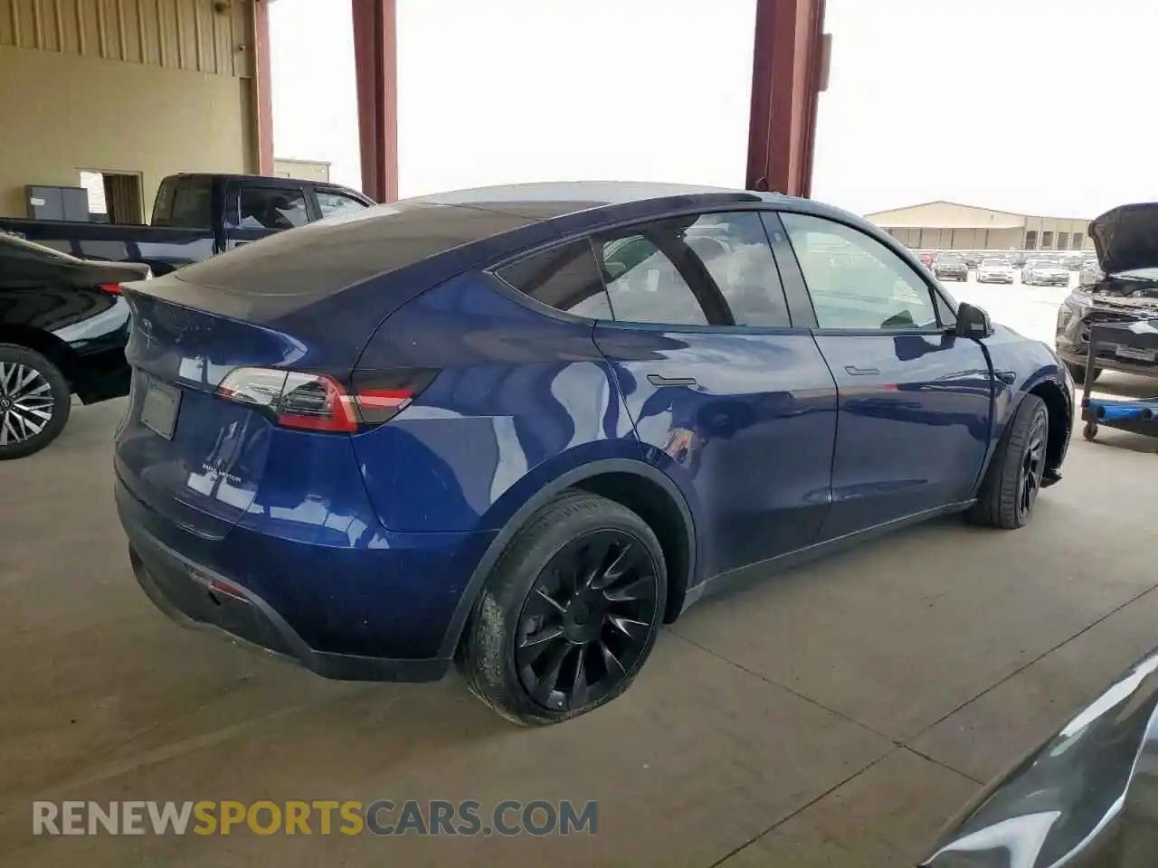 3 Photograph of a damaged car 7SAYGDEE3NF387049 TESLA MODEL Y 2022