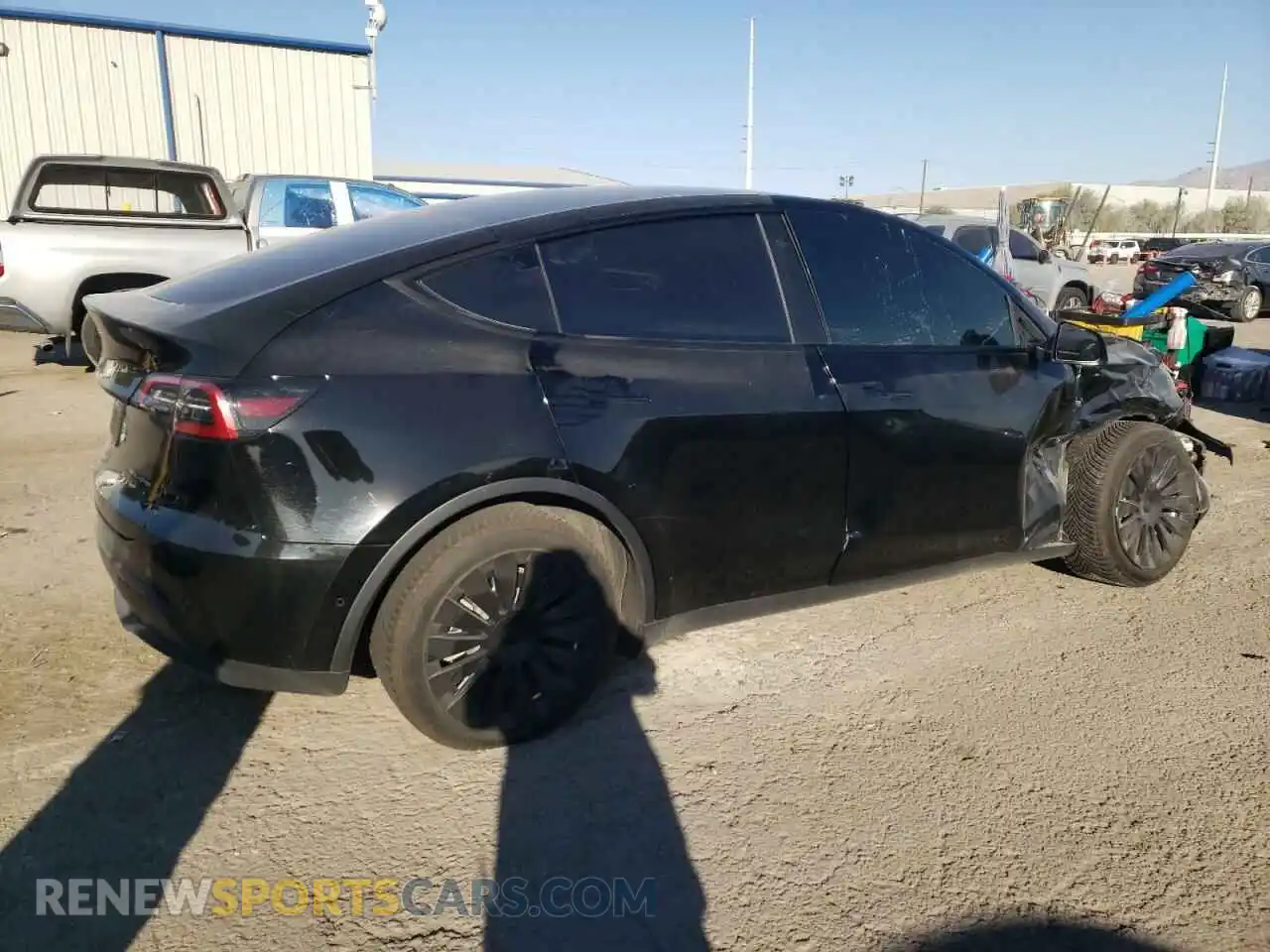 3 Photograph of a damaged car 7SAYGDEE3NF389433 TESLA MODEL Y 2022
