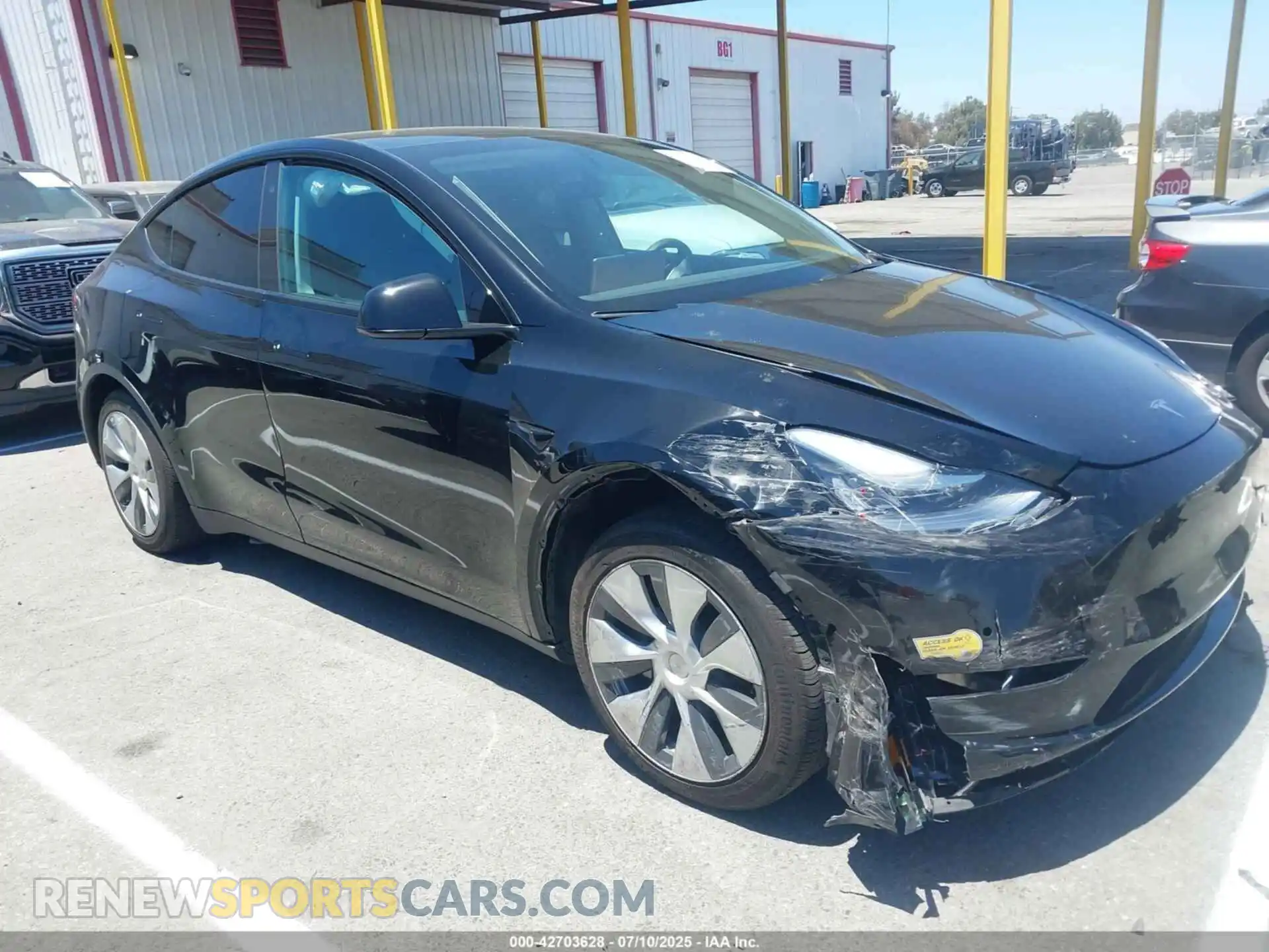 1 fotografías del automóvil dañado 7SAYGDEE3NF404996 TESLA MODEL Y 2022