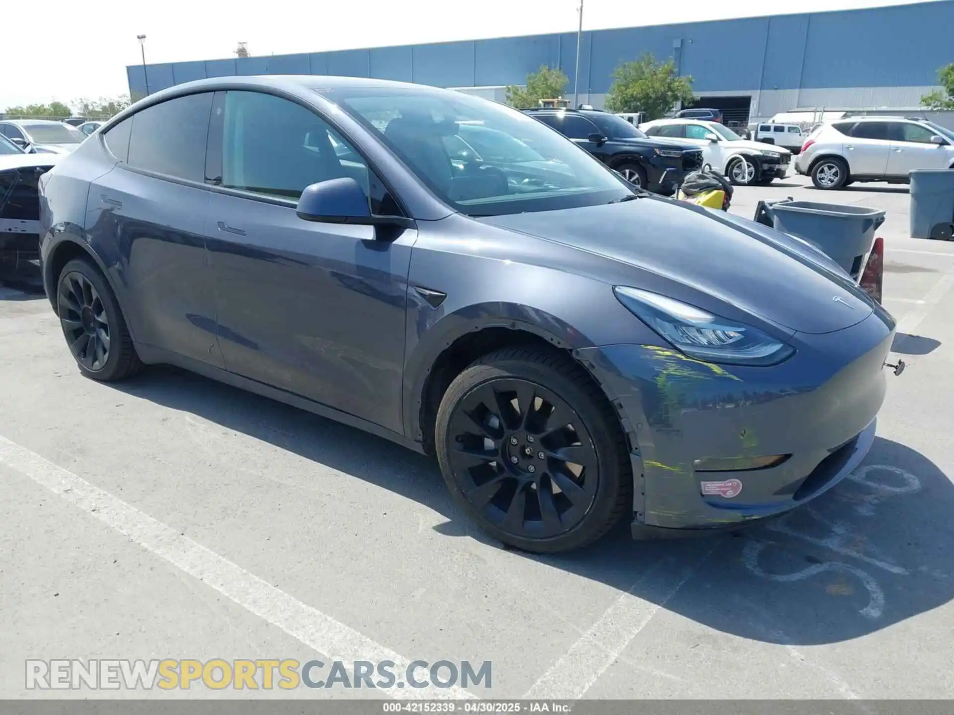 1 Photograph of a damaged car 7SAYGDEE3NF422205 TESLA MODEL Y 2022