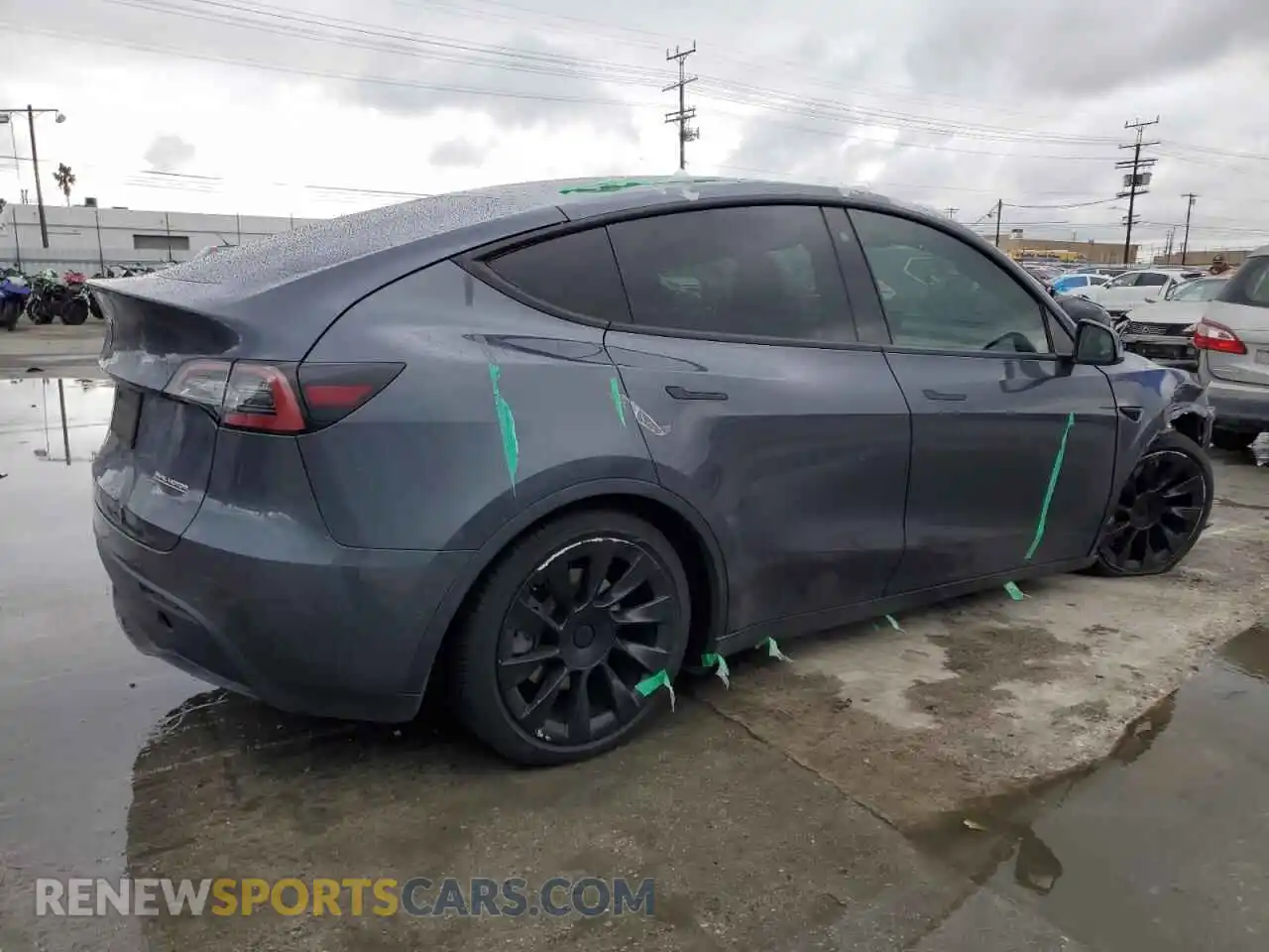 3 Photograph of a damaged car 7SAYGDEE3NF427954 TESLA MODEL Y 2022