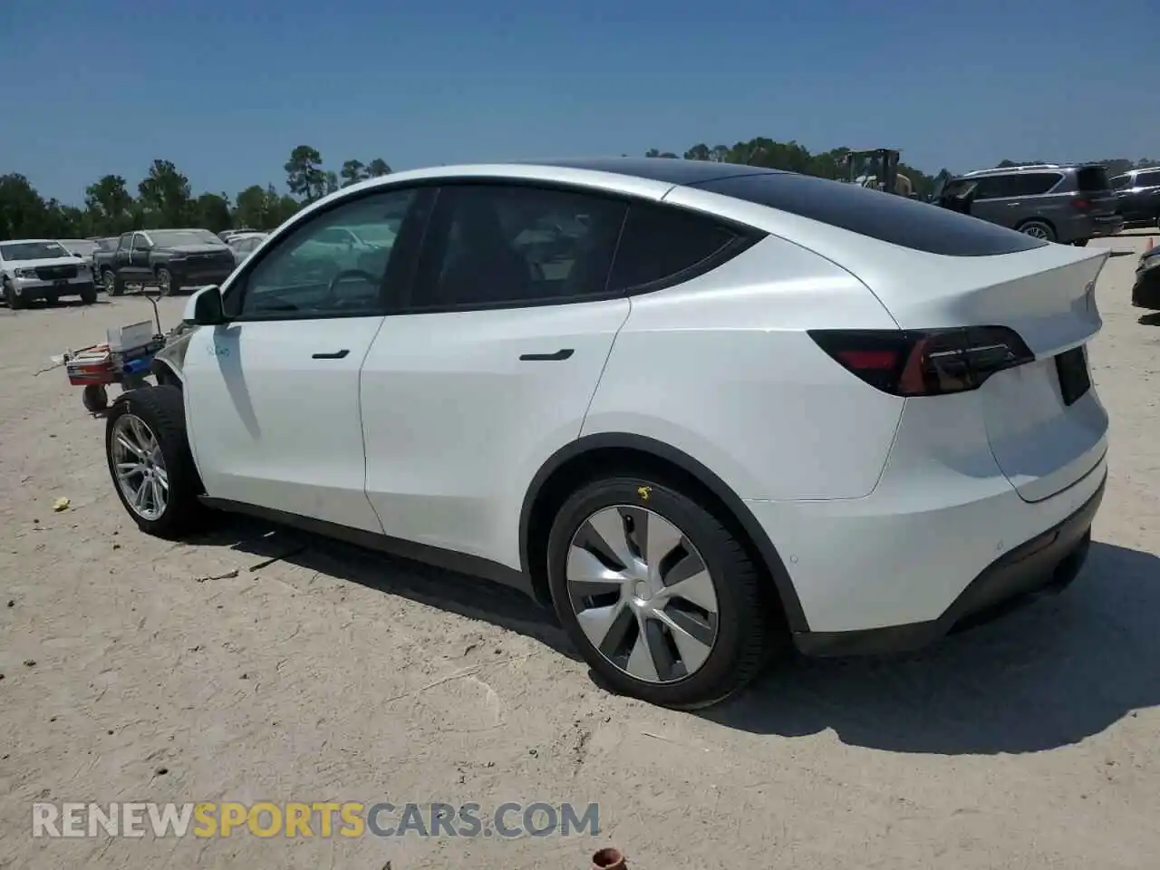 2 Фотография поврежденного автомобиля 7SAYGDEE3NF430563 TESLA MODEL Y 2022