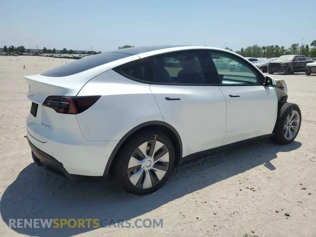 3 Фотография поврежденного автомобиля 7SAYGDEE3NF430563 TESLA MODEL Y 2022