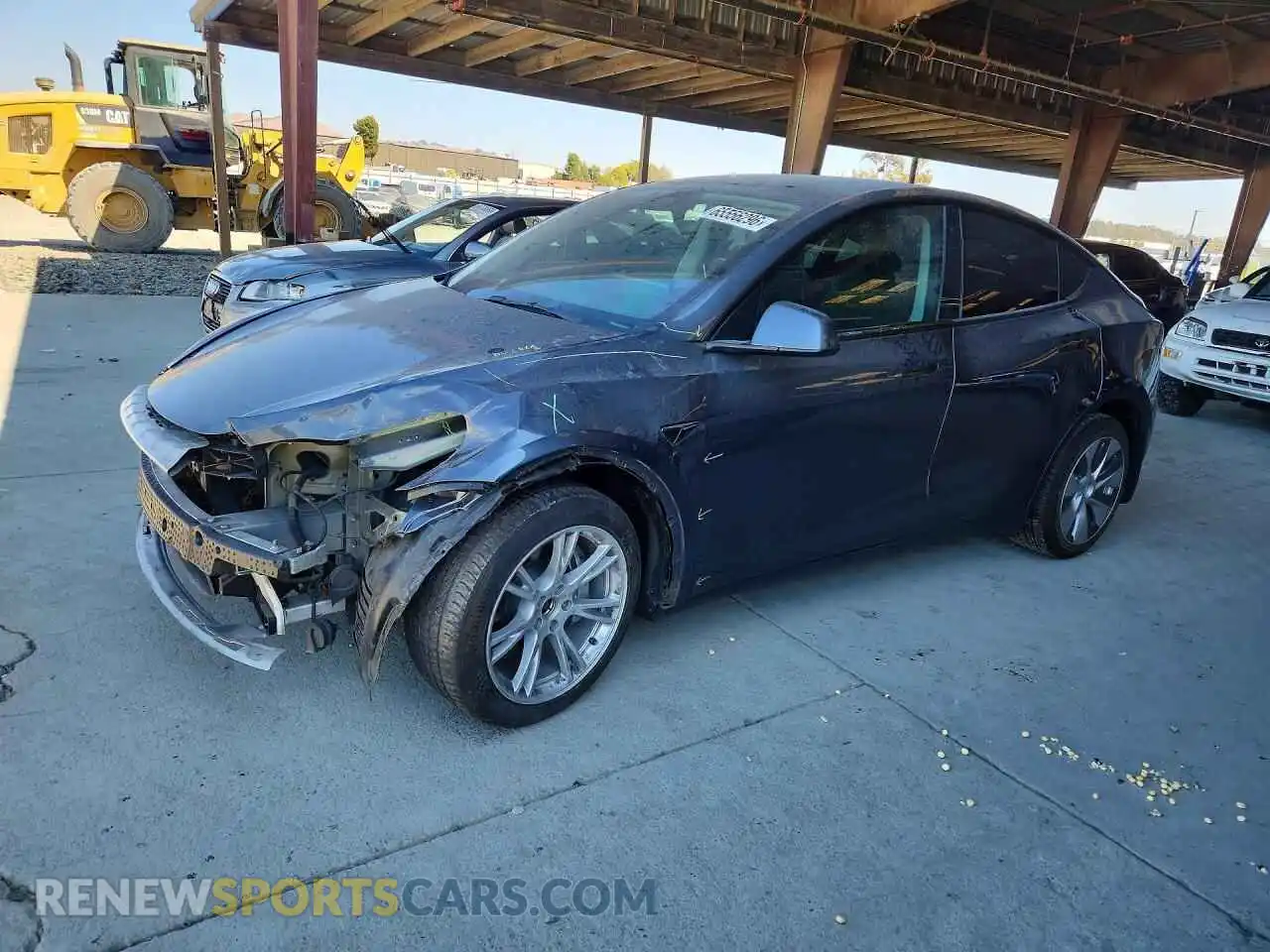 1 fotografías del automóvil dañado 7SAYGDEE3NF439697 TESLA MODEL Y 2022