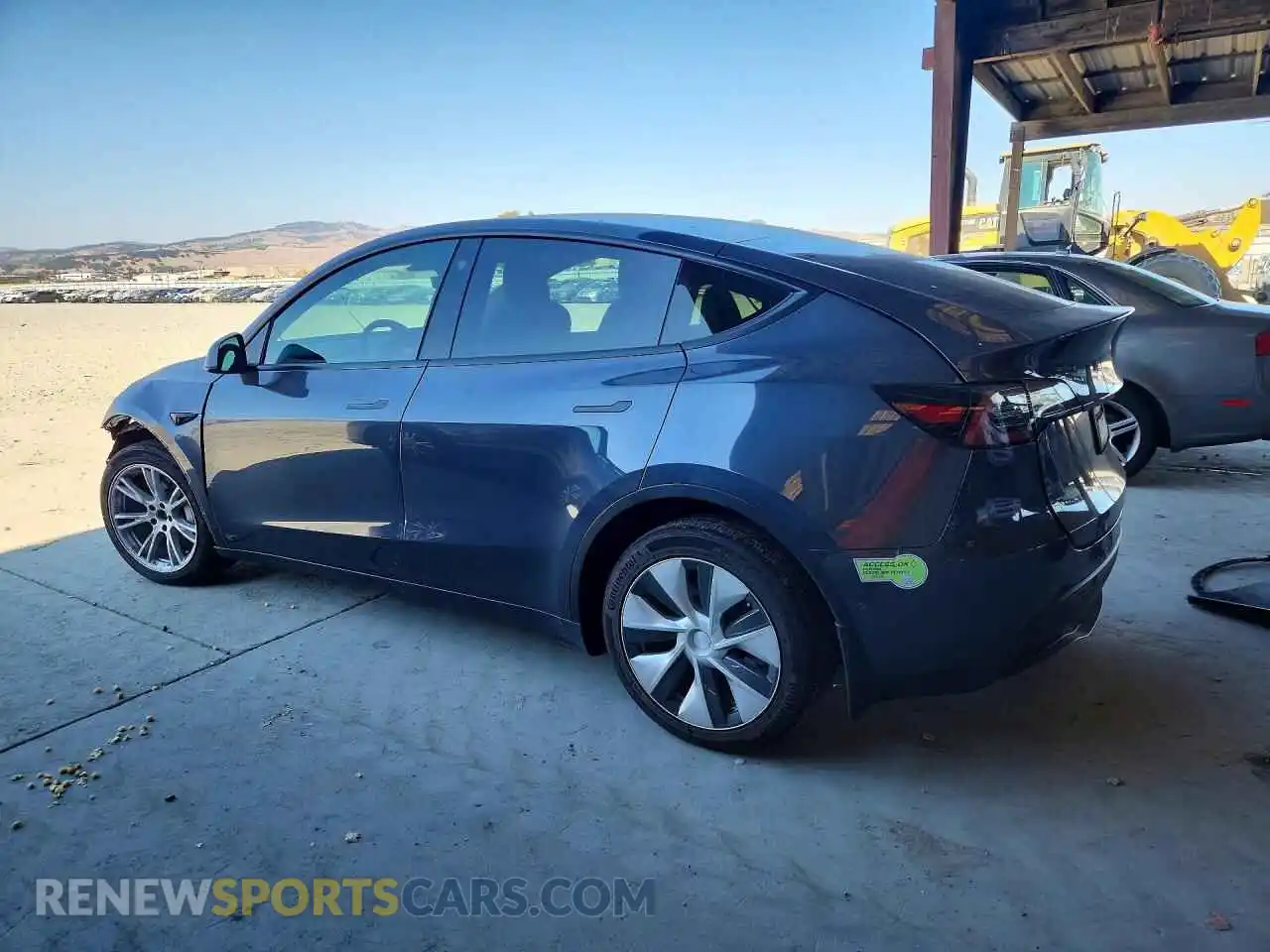 2 fotografías del automóvil dañado 7SAYGDEE3NF439697 TESLA MODEL Y 2022
