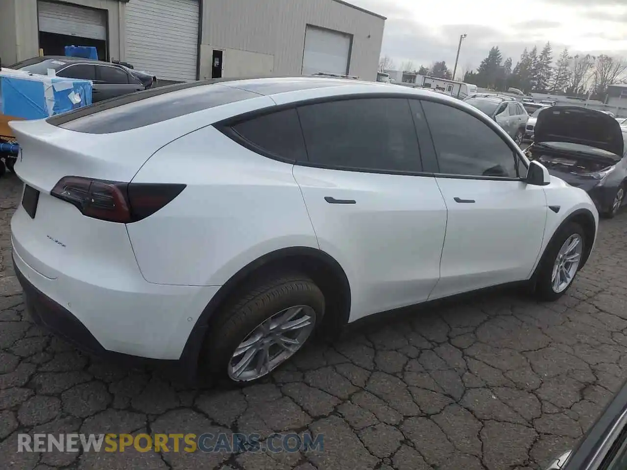 3 Photograph of a damaged car 7SAYGDEE3NF444284 TESLA MODEL Y 2022