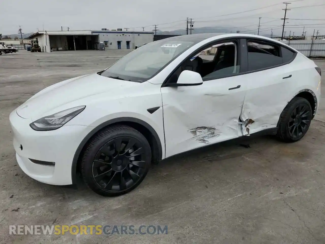1 Photograph of a damaged car 7SAYGDEE3NF481660 TESLA MODEL Y 2022