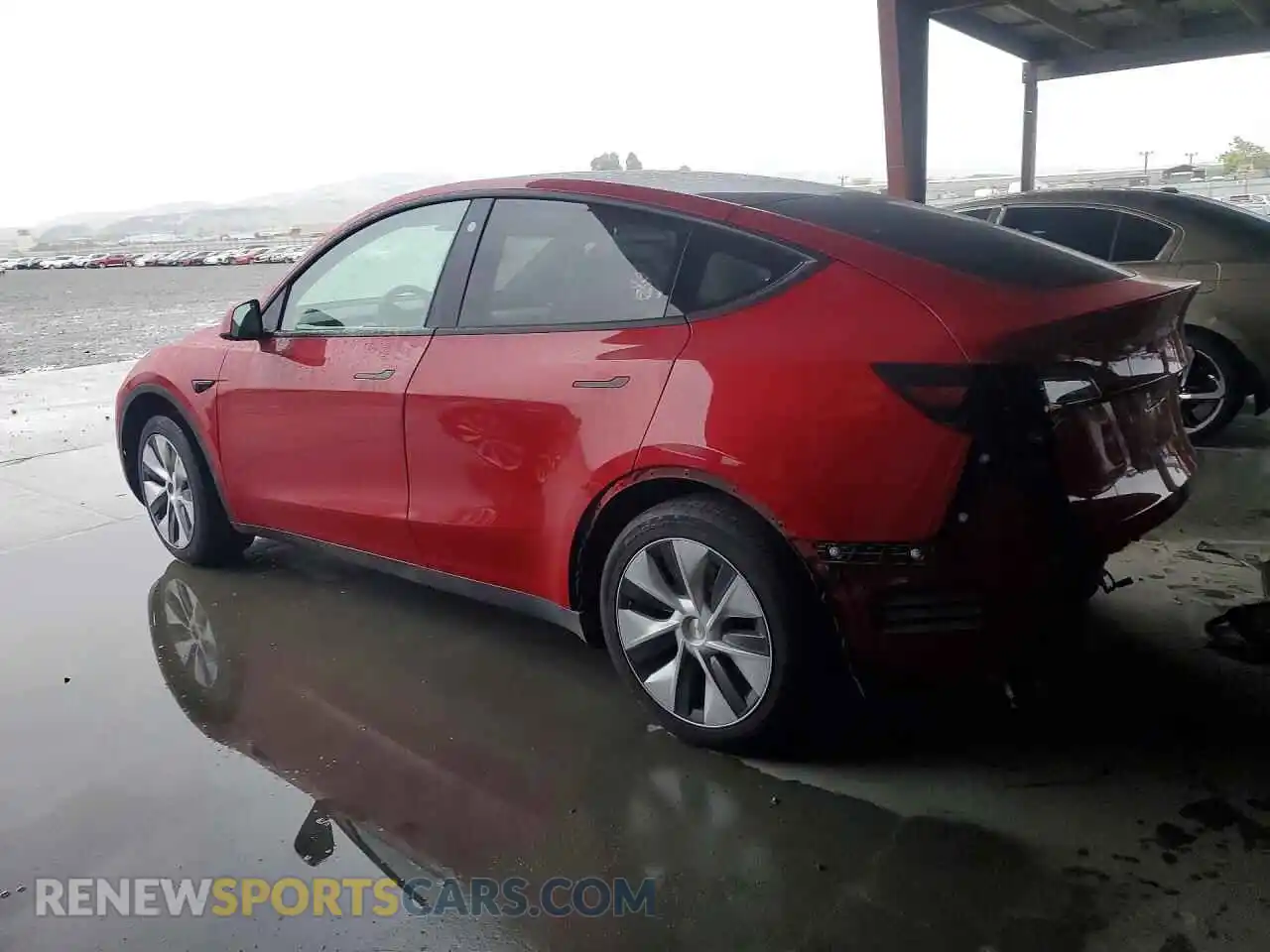 2 Photograph of a damaged car 7SAYGDEE3NF497941 TESLA MODEL Y 2022