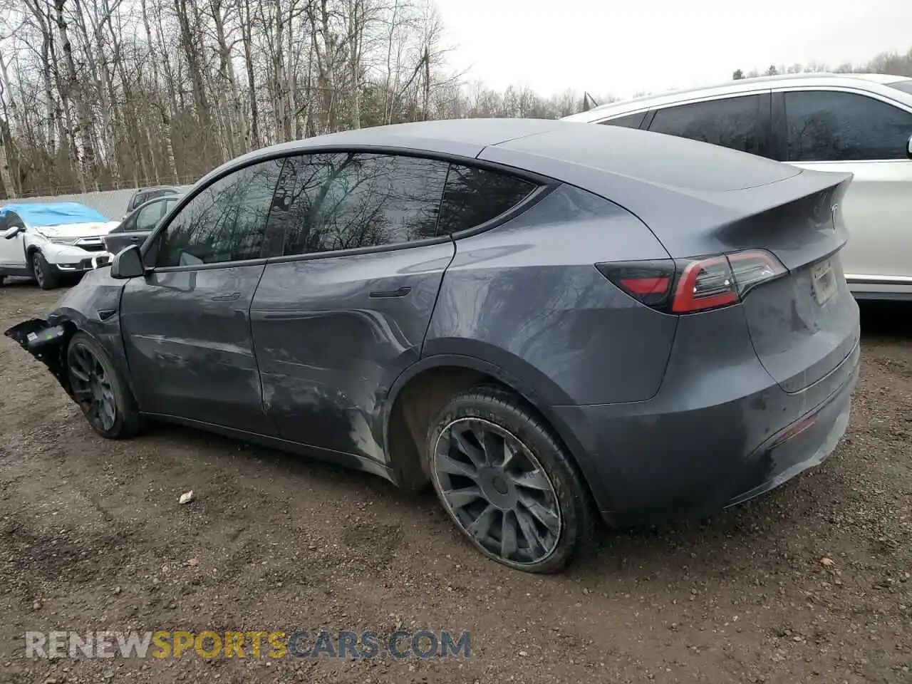 2 Photograph of a damaged car 7SAYGDEE3NF506749 TESLA MODEL Y 2022