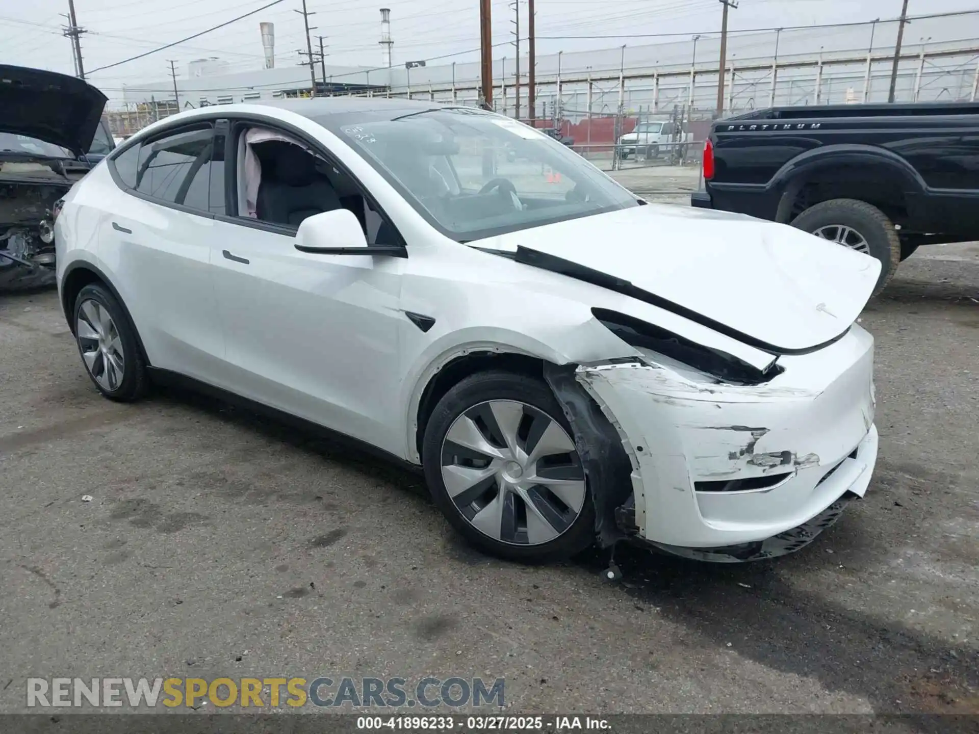 1 Photograph of a damaged car 7SAYGDEE3NF518061 TESLA MODEL Y 2022
