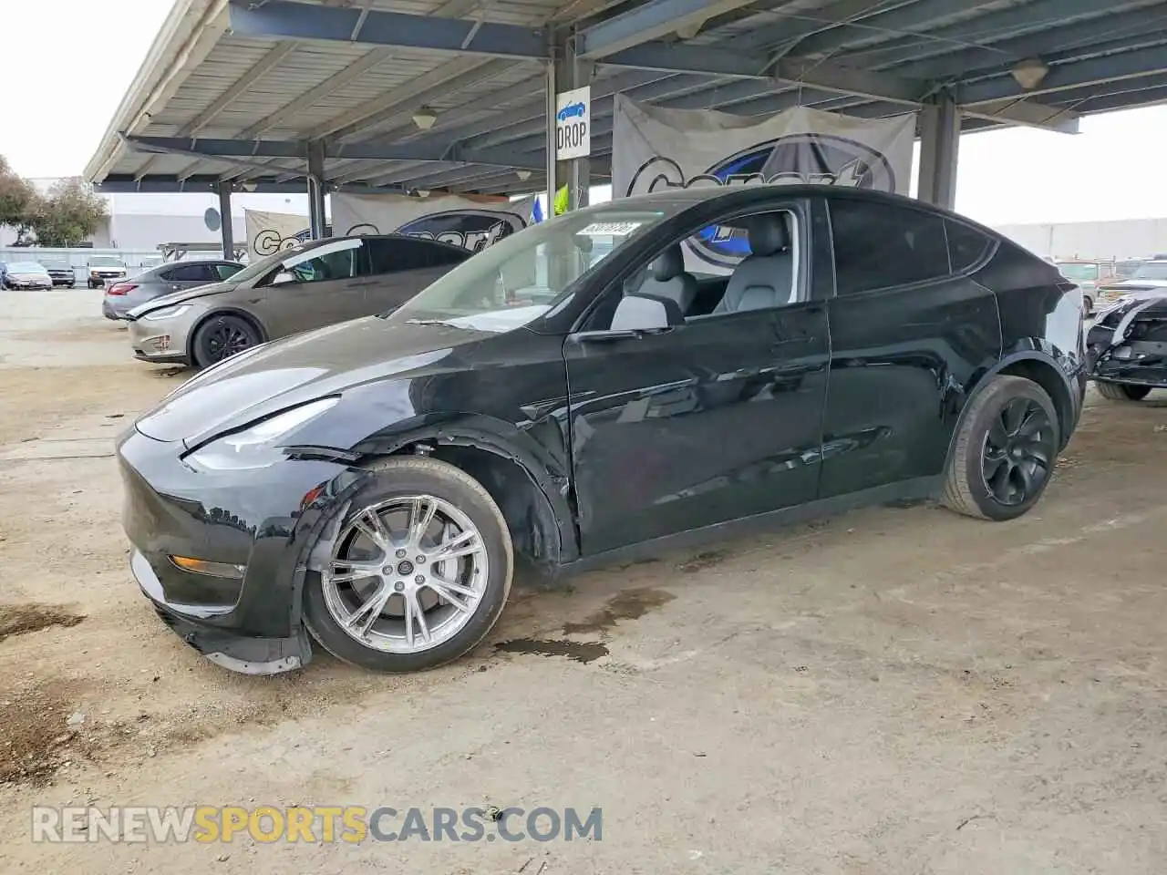 1 Photograph of a damaged car 7SAYGDEE3NF553179 TESLA MODEL Y 2022