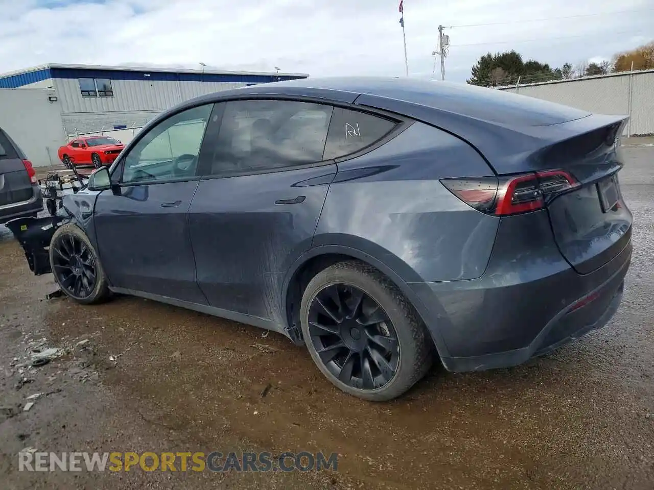 2 Photograph of a damaged car 7SAYGDEE3NF563081 TESLA MODEL Y 2022