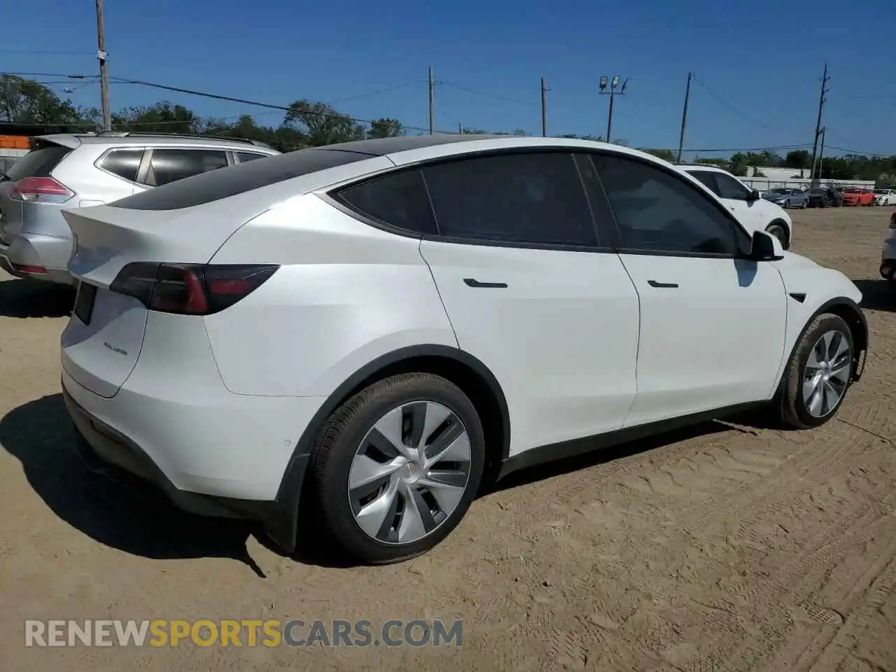 3 Photograph of a damaged car 7SAYGDEE4NA012347 TESLA MODEL Y 2022