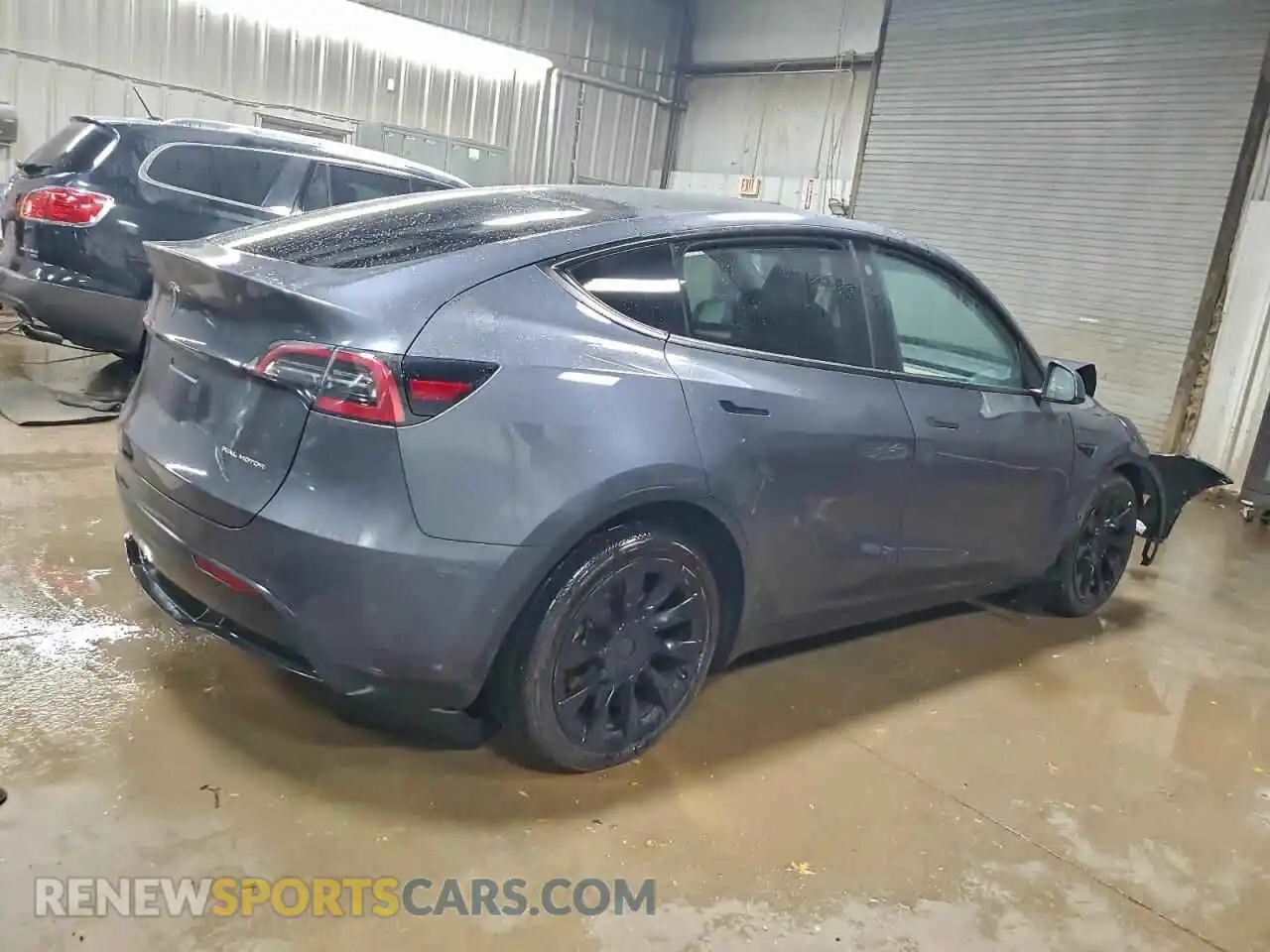 3 Photograph of a damaged car 7SAYGDEE4NA016429 TESLA MODEL Y 2022