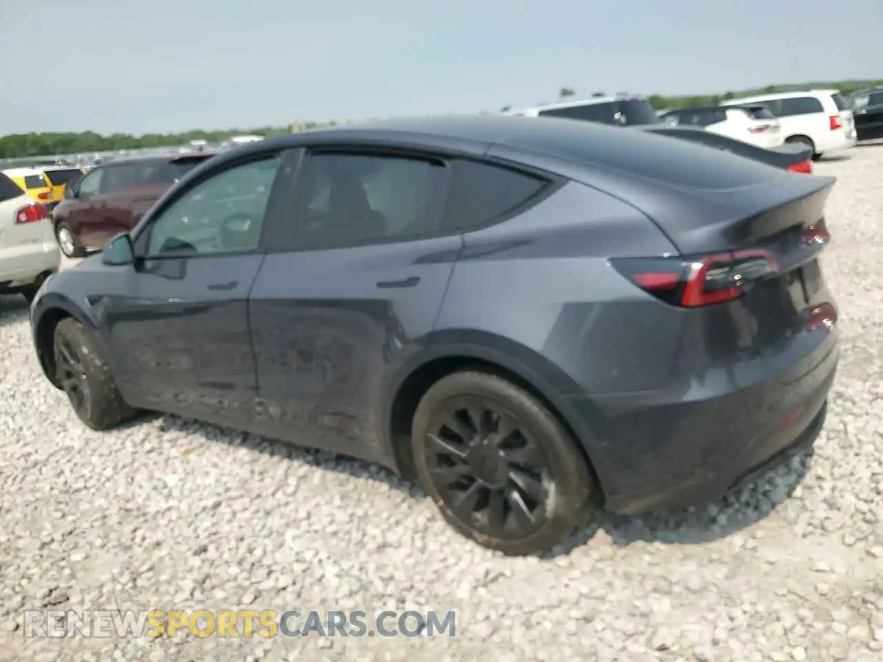 2 Photograph of a damaged car 7SAYGDEE4NA016723 TESLA MODEL Y 2022