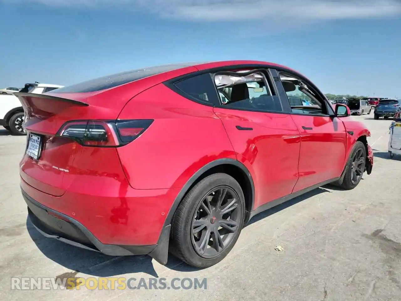 3 Фотография поврежденного автомобиля 7SAYGDEE4NF315972 TESLA MODEL Y 2022