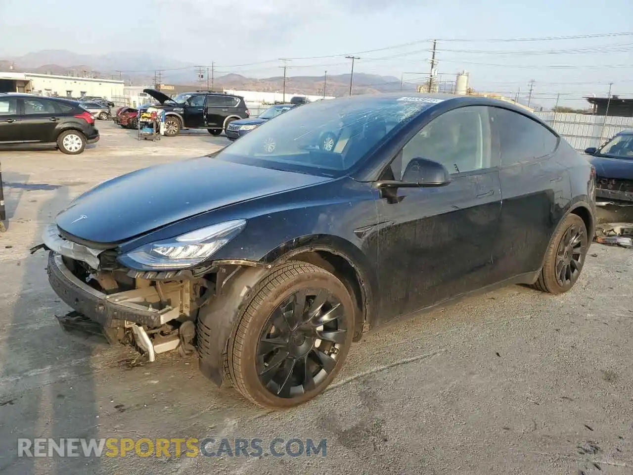 1 Photograph of a damaged car 7SAYGDEE4NF350799 TESLA MODEL Y 2022