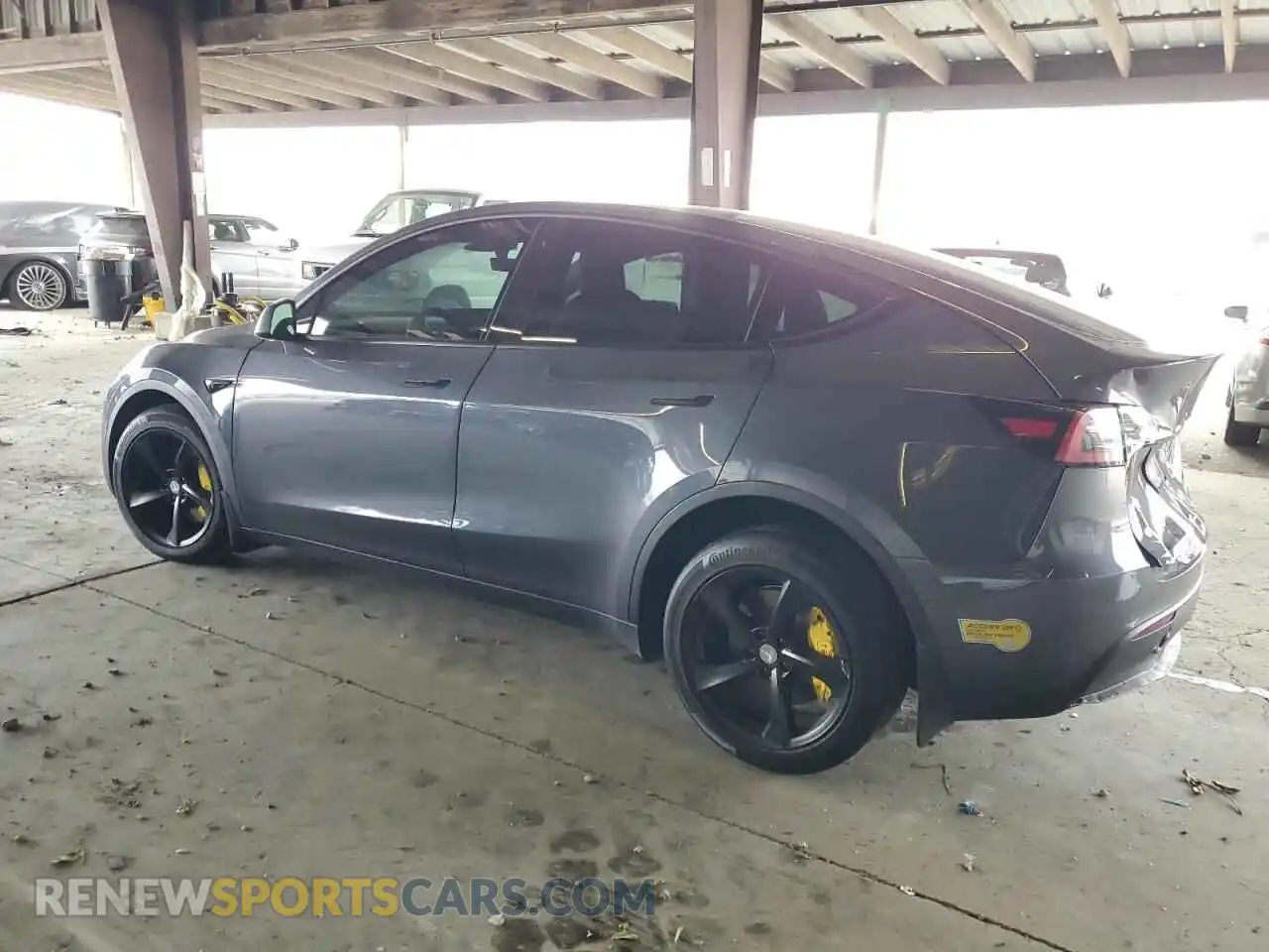 2 Photograph of a damaged car 7SAYGDEE4NF358207 TESLA MODEL Y 2022