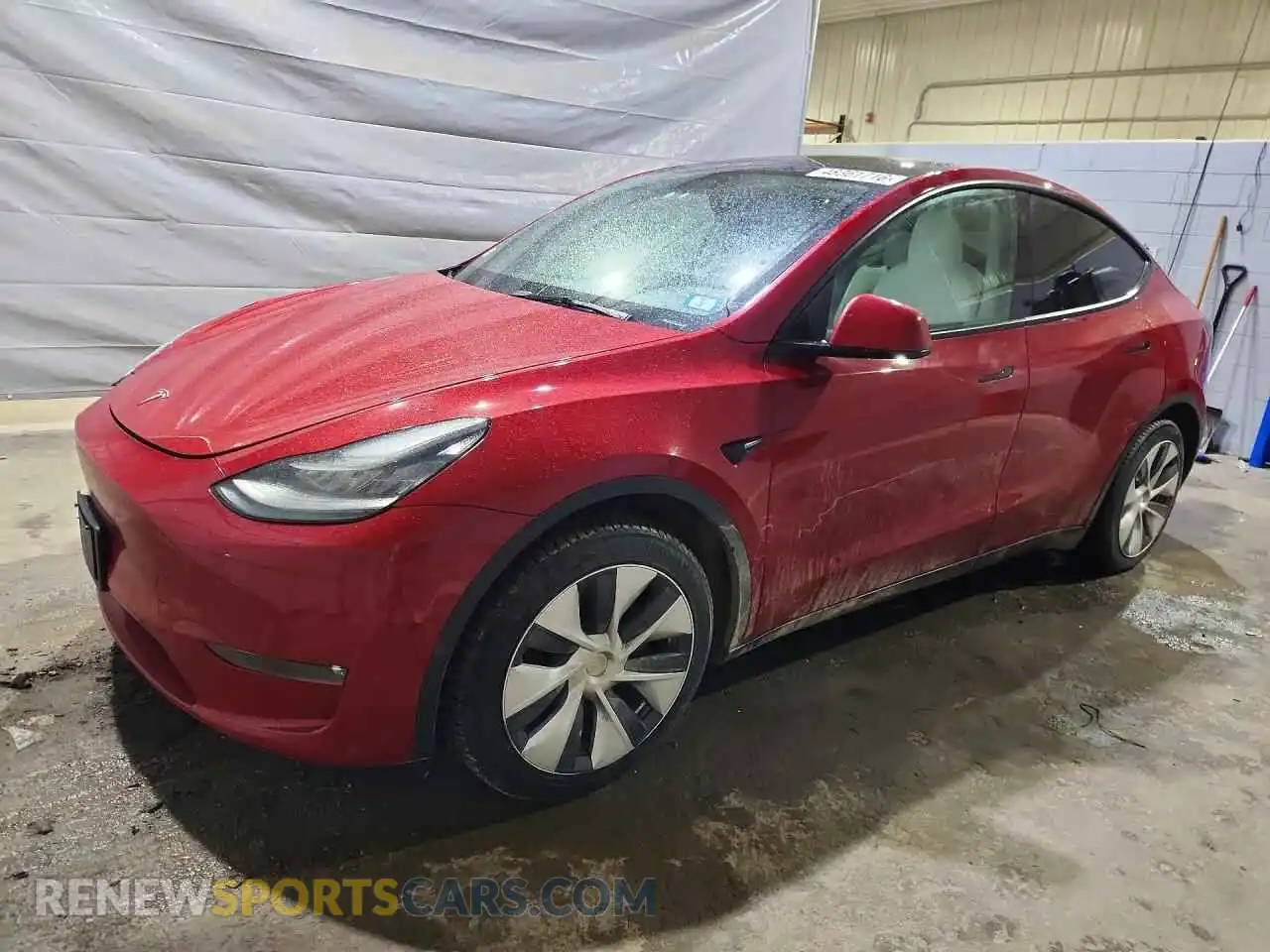 1 fotografías del automóvil dañado 7SAYGDEE4NF360491 TESLA MODEL Y 2022