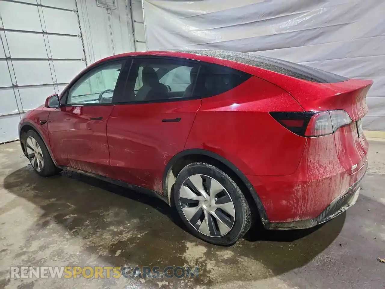 2 fotografías del automóvil dañado 7SAYGDEE4NF360491 TESLA MODEL Y 2022