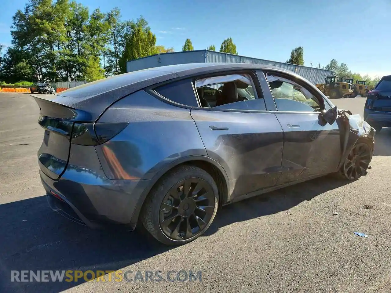 3 Photograph of a damaged car 7SAYGDEE4NF386458 TESLA MODEL Y 2022