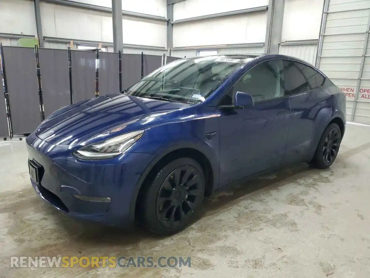 1 Photograph of a damaged car 7SAYGDEE4NF386749 TESLA MODEL Y 2022