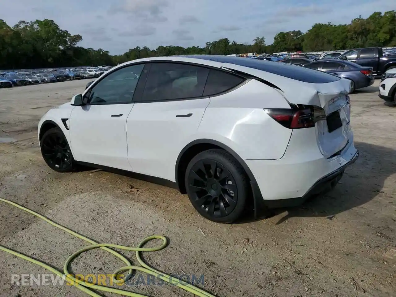 2 Photograph of a damaged car 7SAYGDEE4NF398710 TESLA MODEL Y 2022