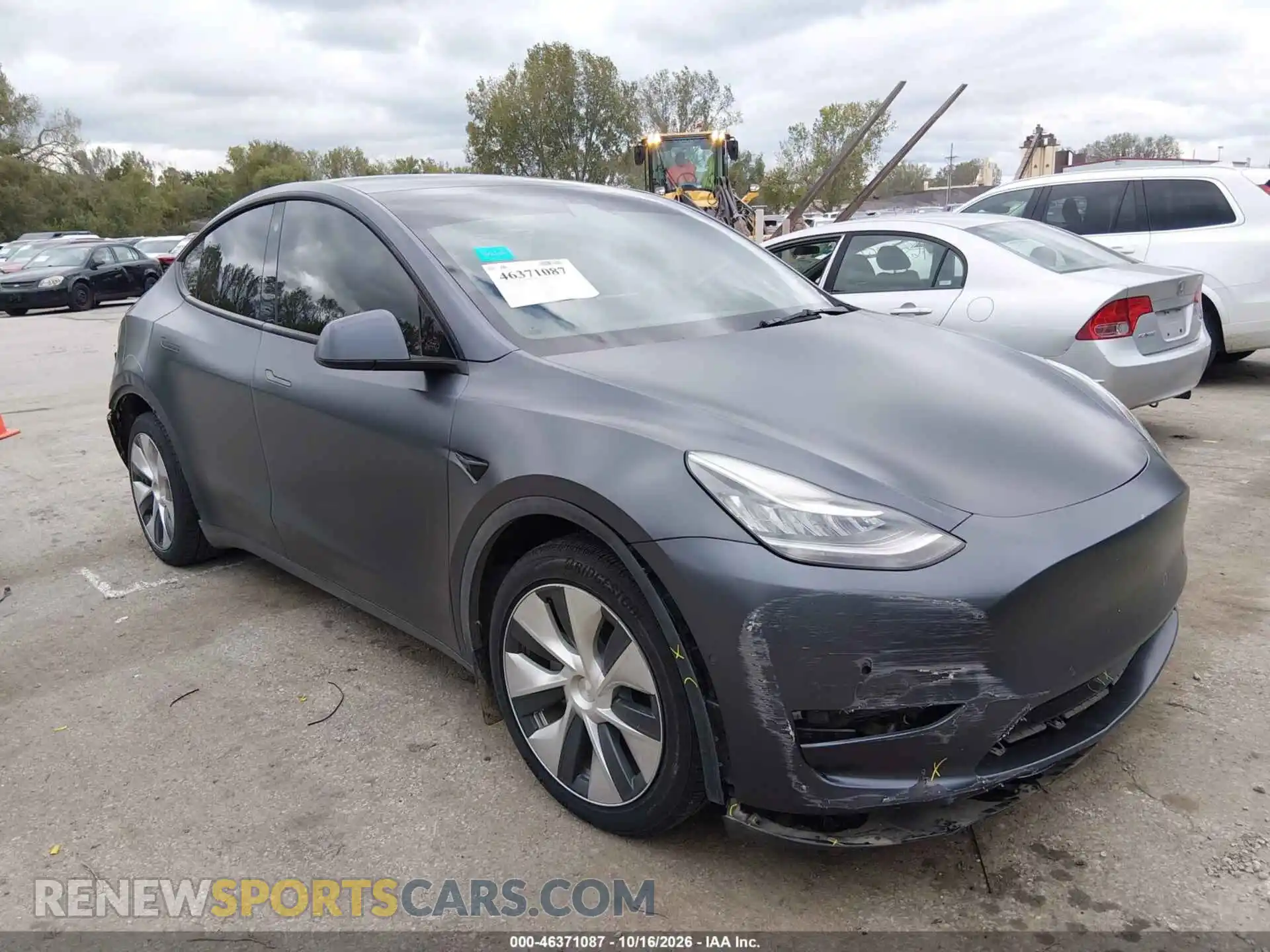 1 Фотография поврежденного автомобиля 7SAYGDEE4NF401704 TESLA MODEL Y 2022