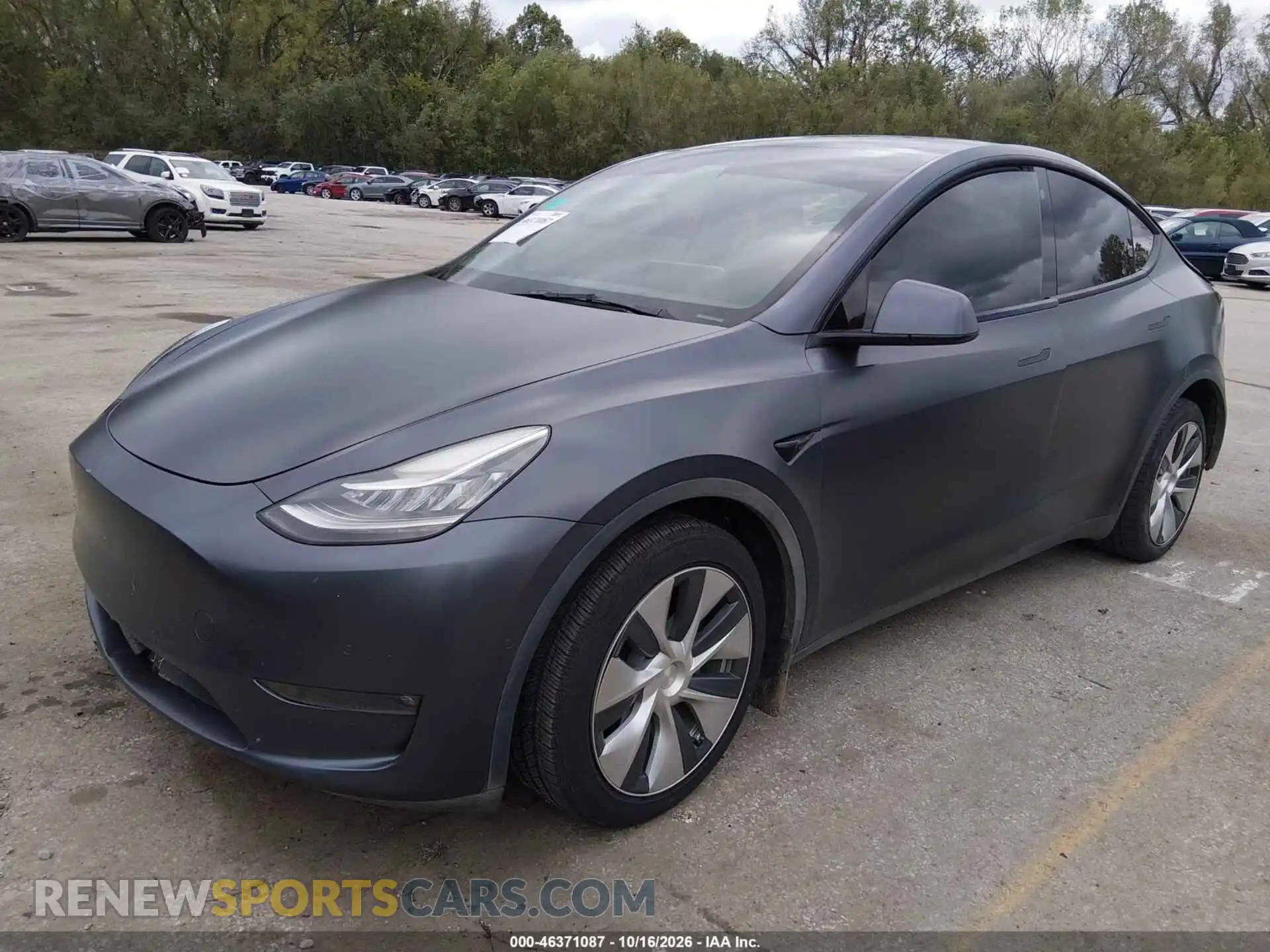 2 Фотография поврежденного автомобиля 7SAYGDEE4NF401704 TESLA MODEL Y 2022
